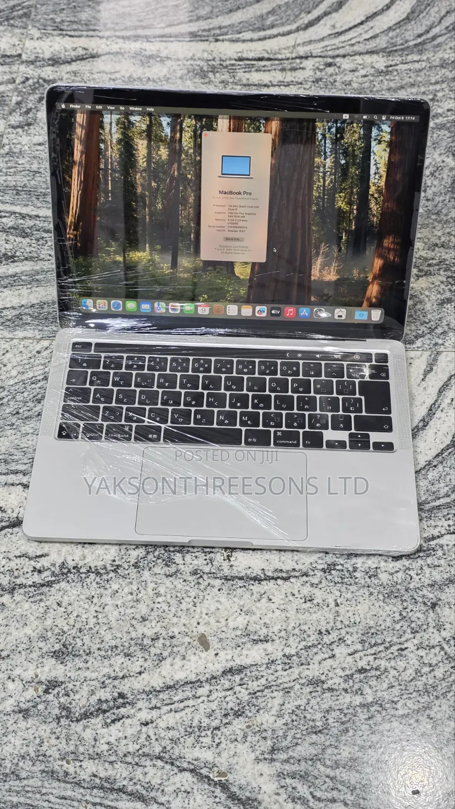 Laptop Apple MacBook Pro 2020 8GB Intel Core i5 SSD 512GB