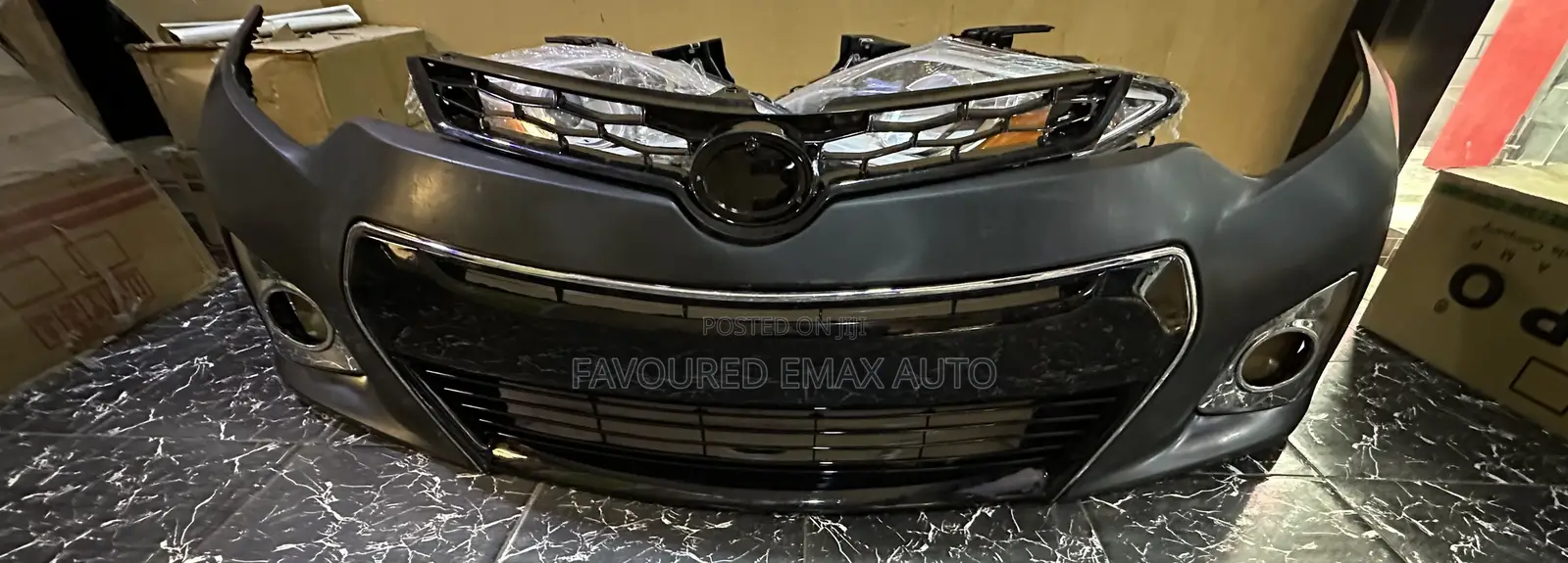 Complete Front Bumper Corola 2014 XSE