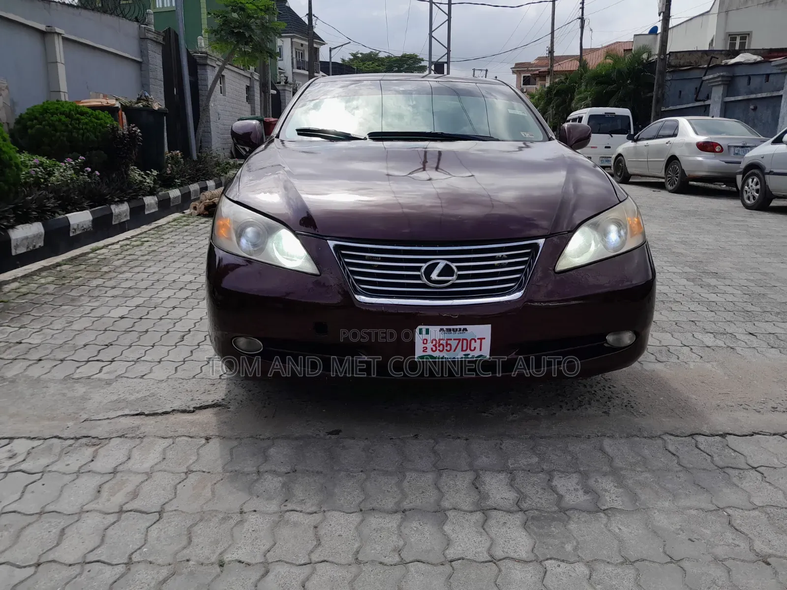 Lexus ES 350 2007 Maroon