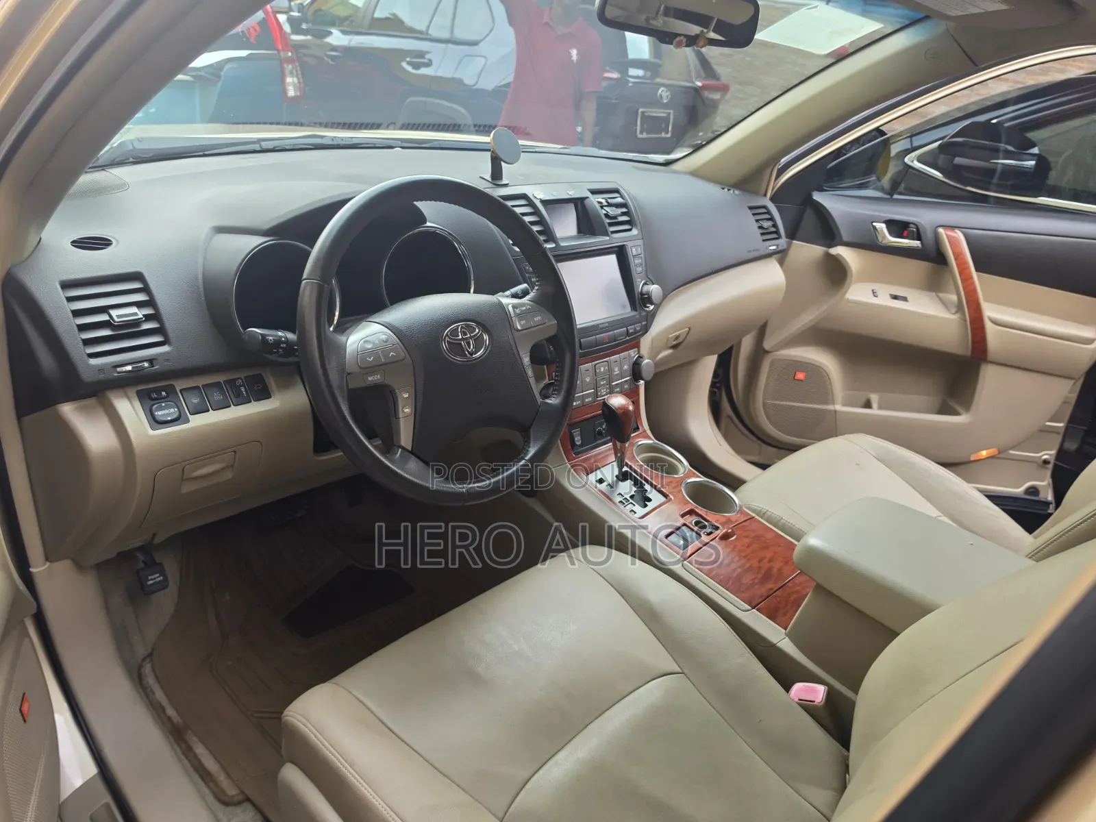 Toyota Highlander Limited 4x4 2009 Gold