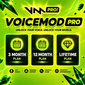 VoiceMod PRO 3-12m/Lifetime | Upgrade/Renewal | Win/MacOS