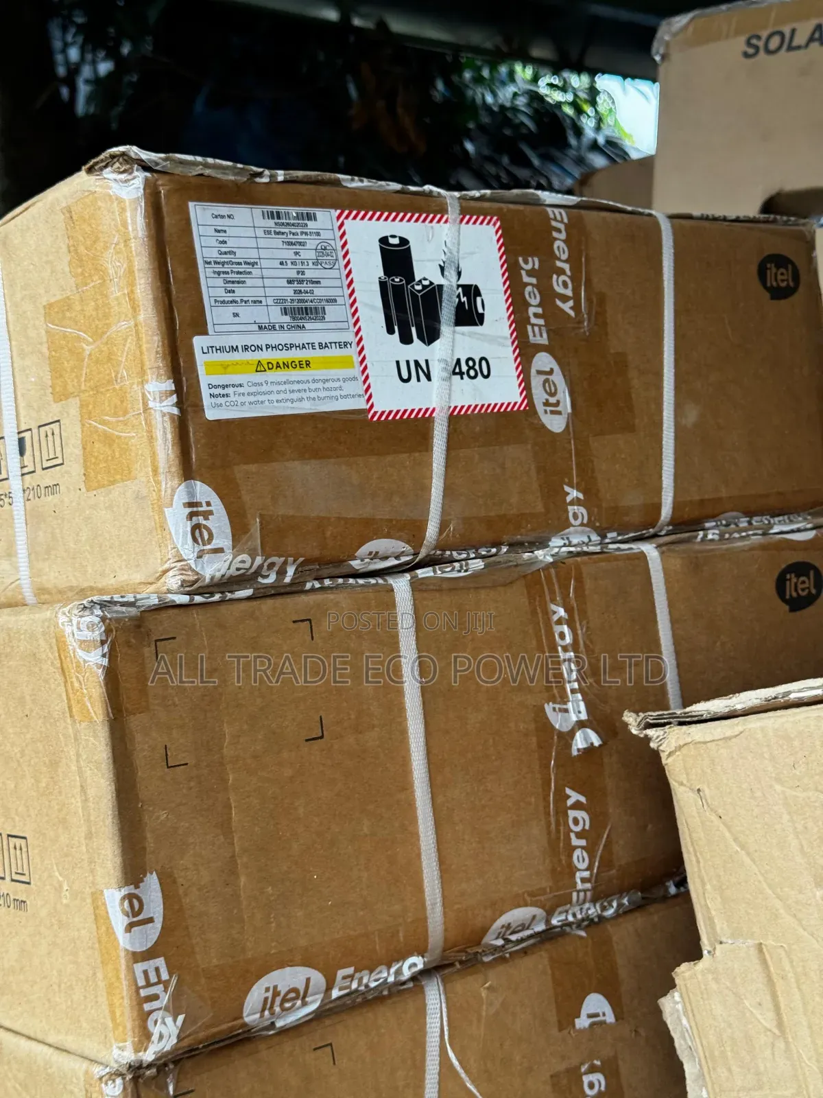 Itel 5kwh Lithium Battery 24v & 48v