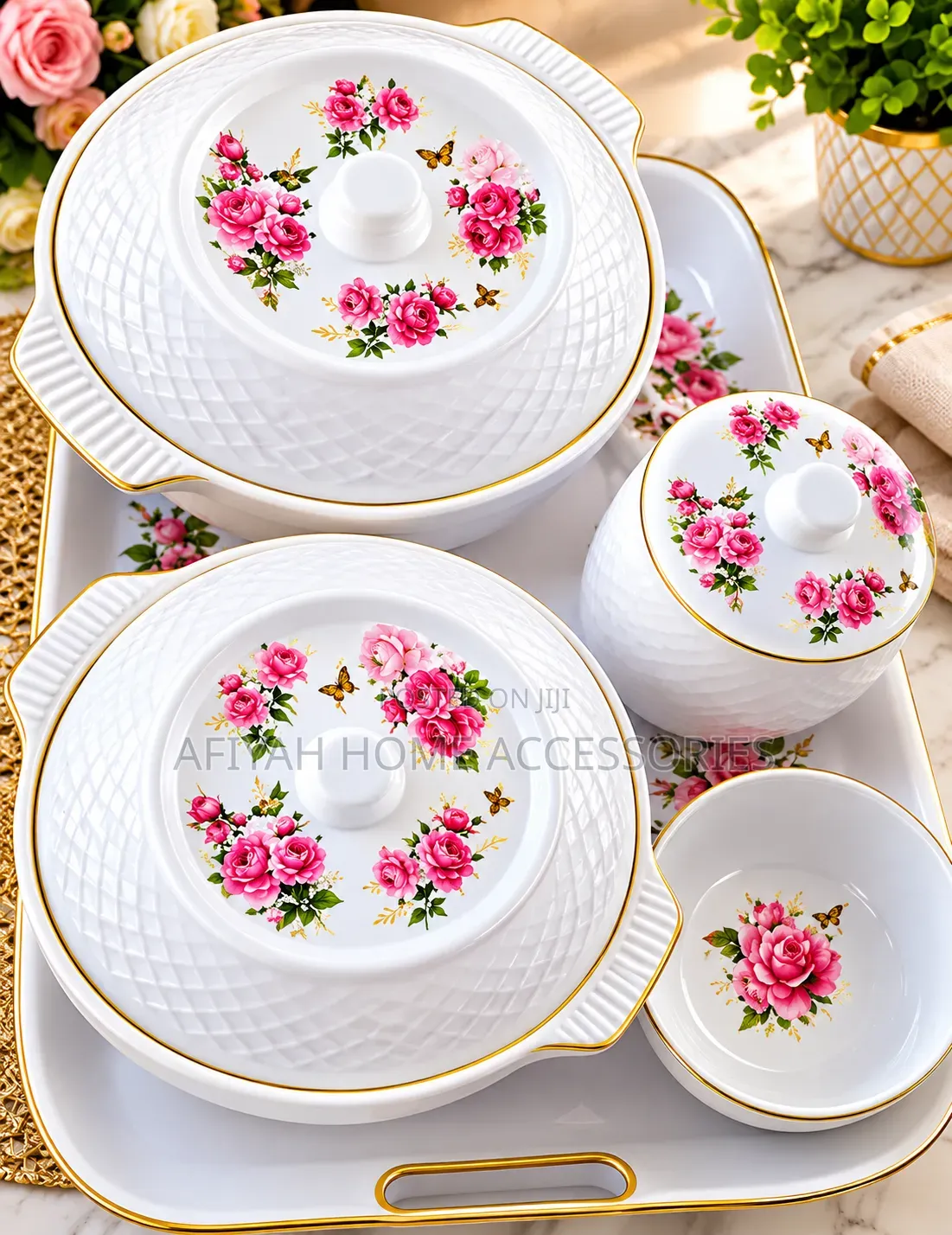 Royal Rose Luxury Dinner Sets