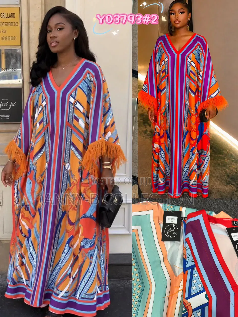 Women Long Colorful Bubu Gown