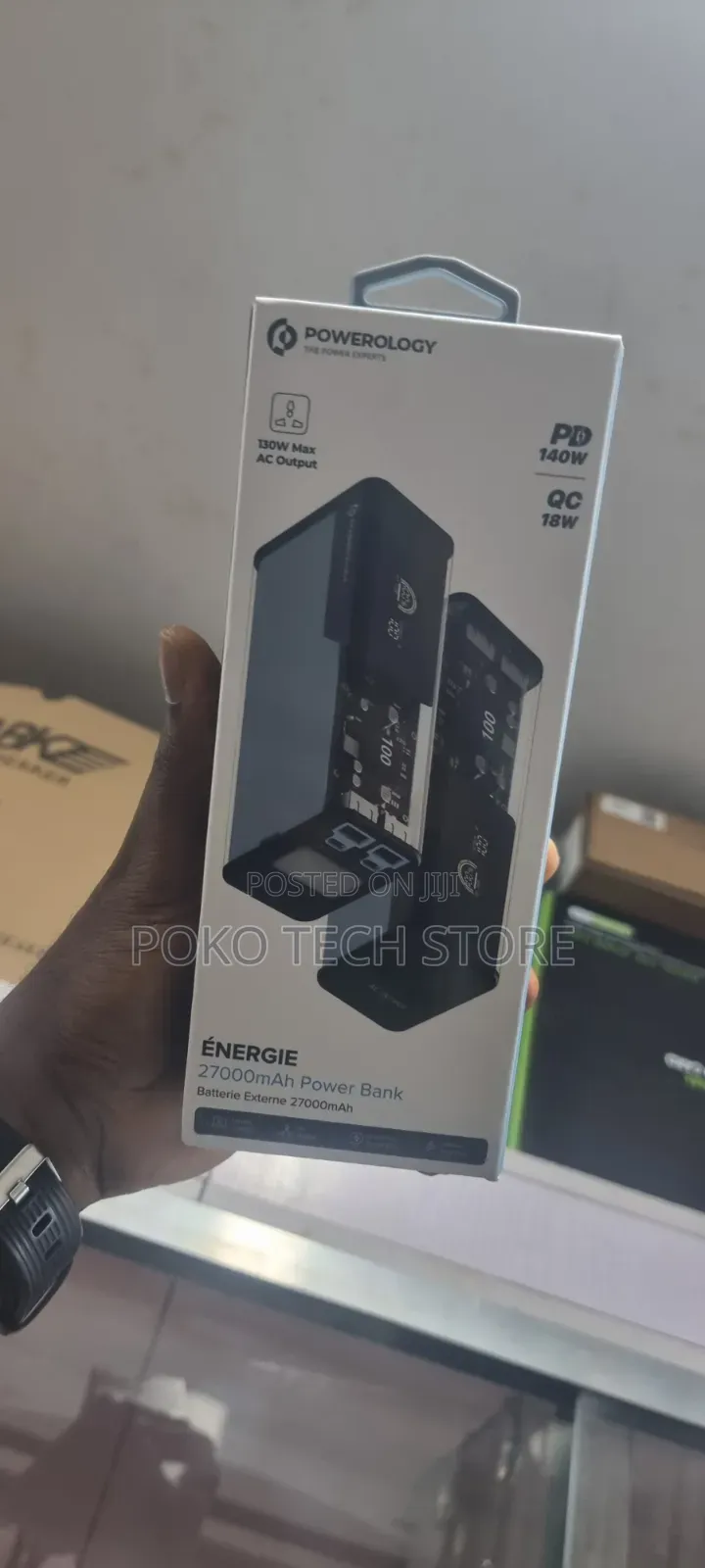 ​Powerology ÉNERGIE 27,000mAh Power Bank With AC Output