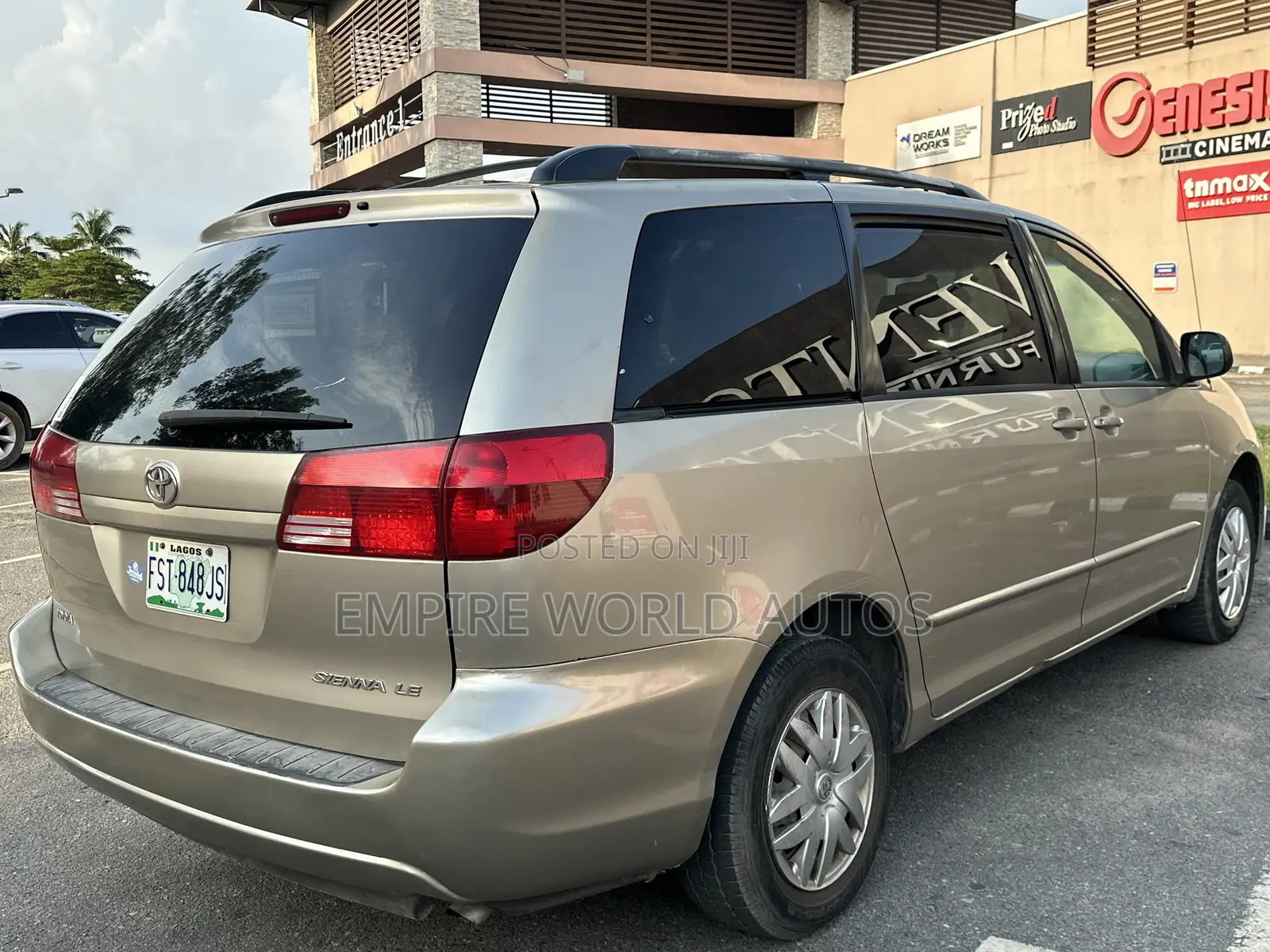 Toyota Sienna 2005 Gold