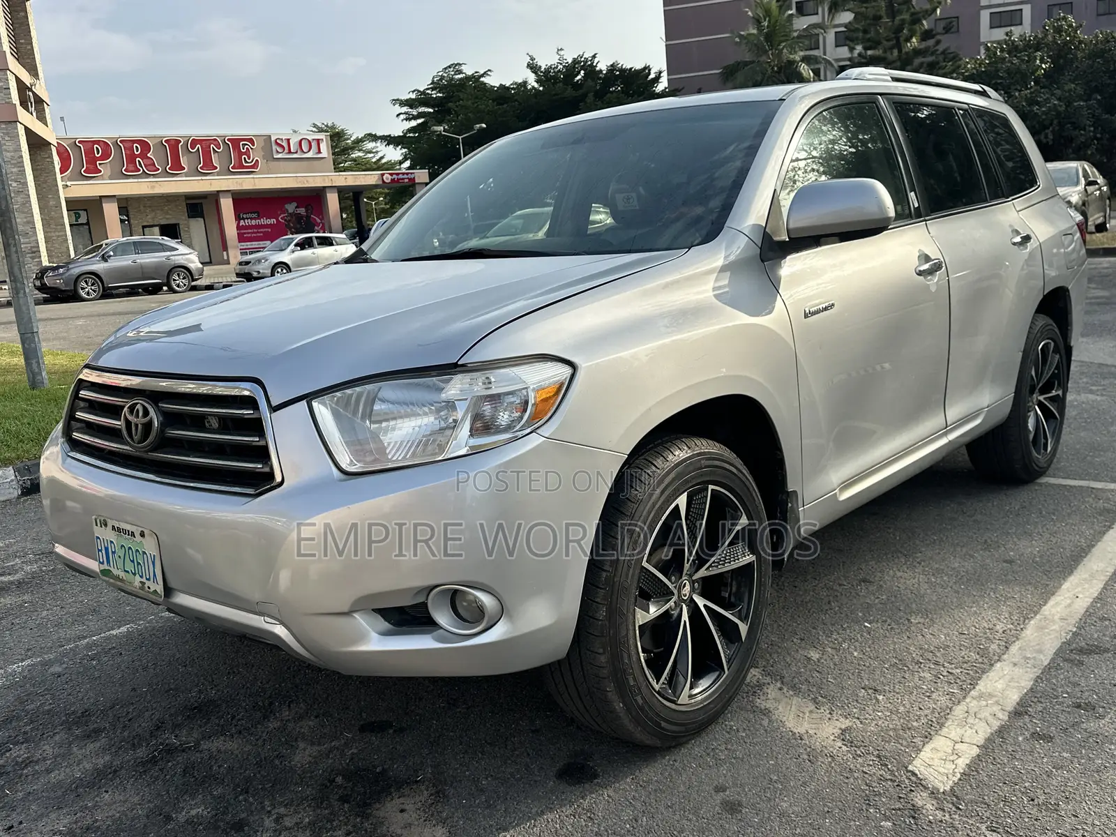 Toyota Highlander Limited 2010 Silver