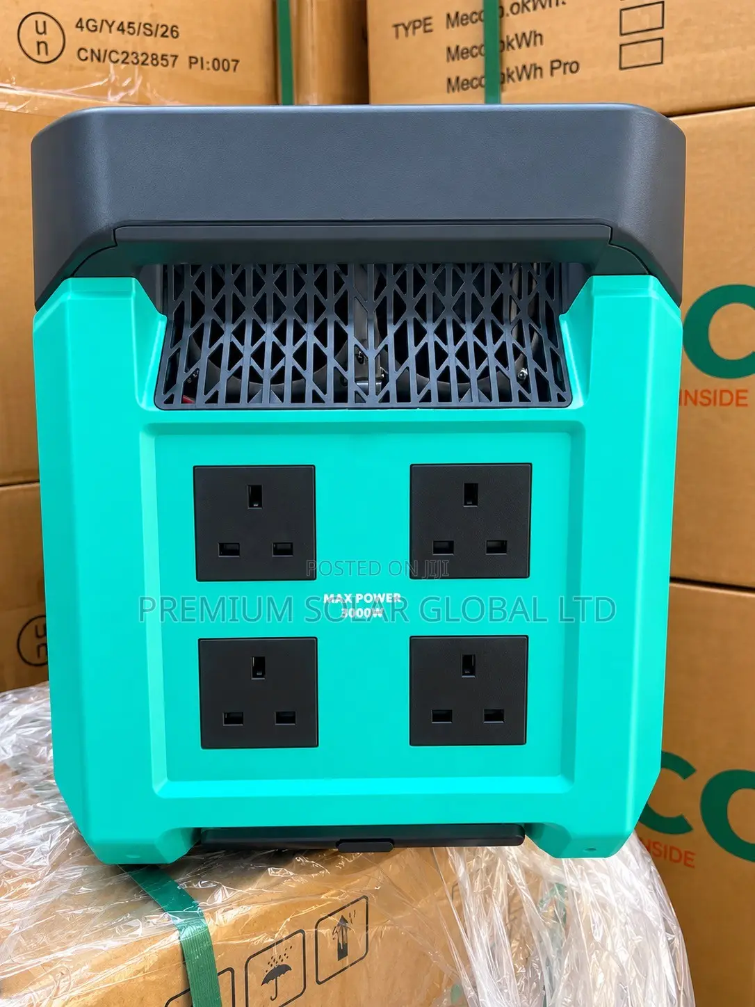 Meco 3600 3.6kwh 3000w Solar Generator (Solar Generator Power Tank)