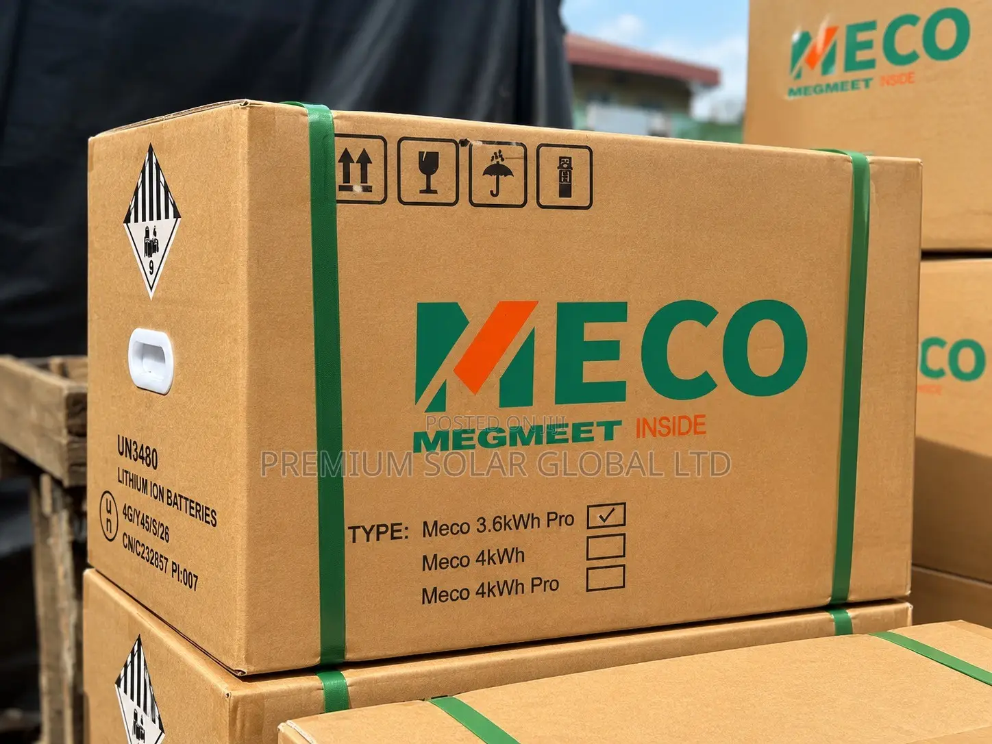 Meco 3600 3.6kwh 3000w Solar Generator (Solar Generator Power Tank)