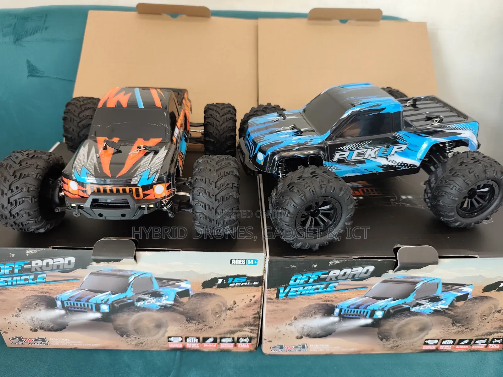 4×4 Off Road 70kph Speed Racing Truck 1:16 Scale