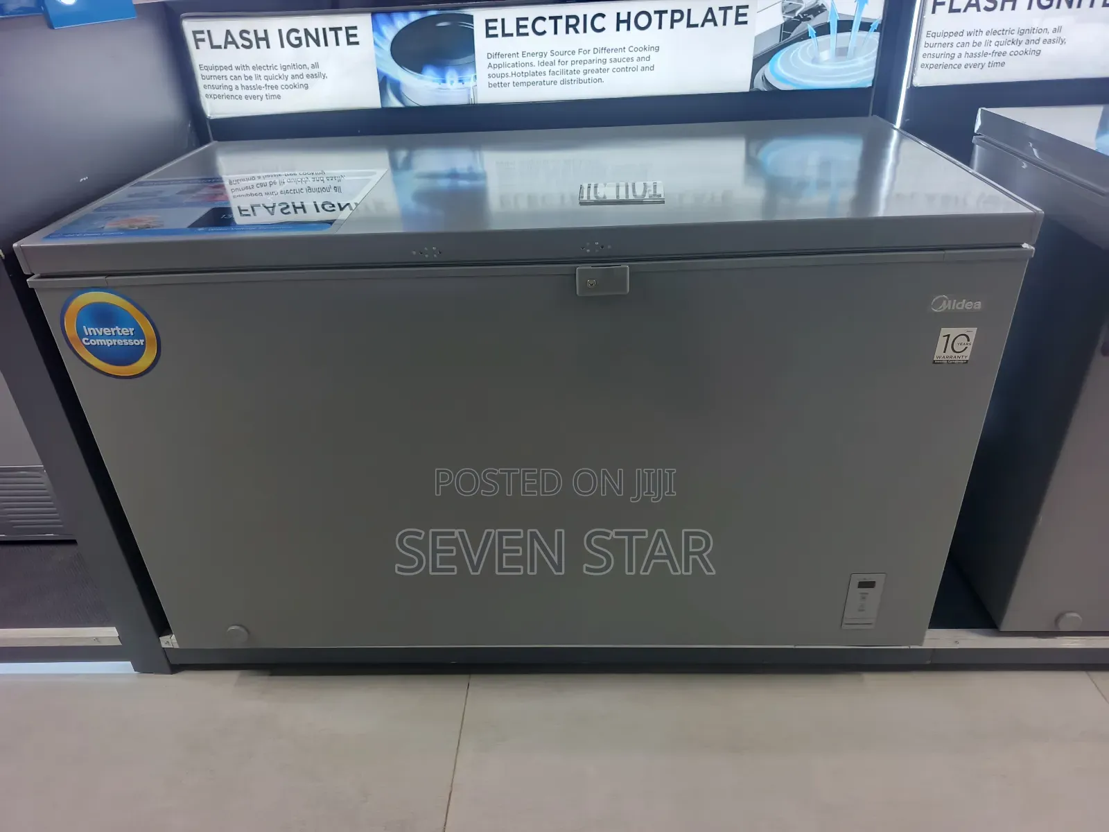 Midea Inverter Chest Freezer FRZ564-INV 418L
