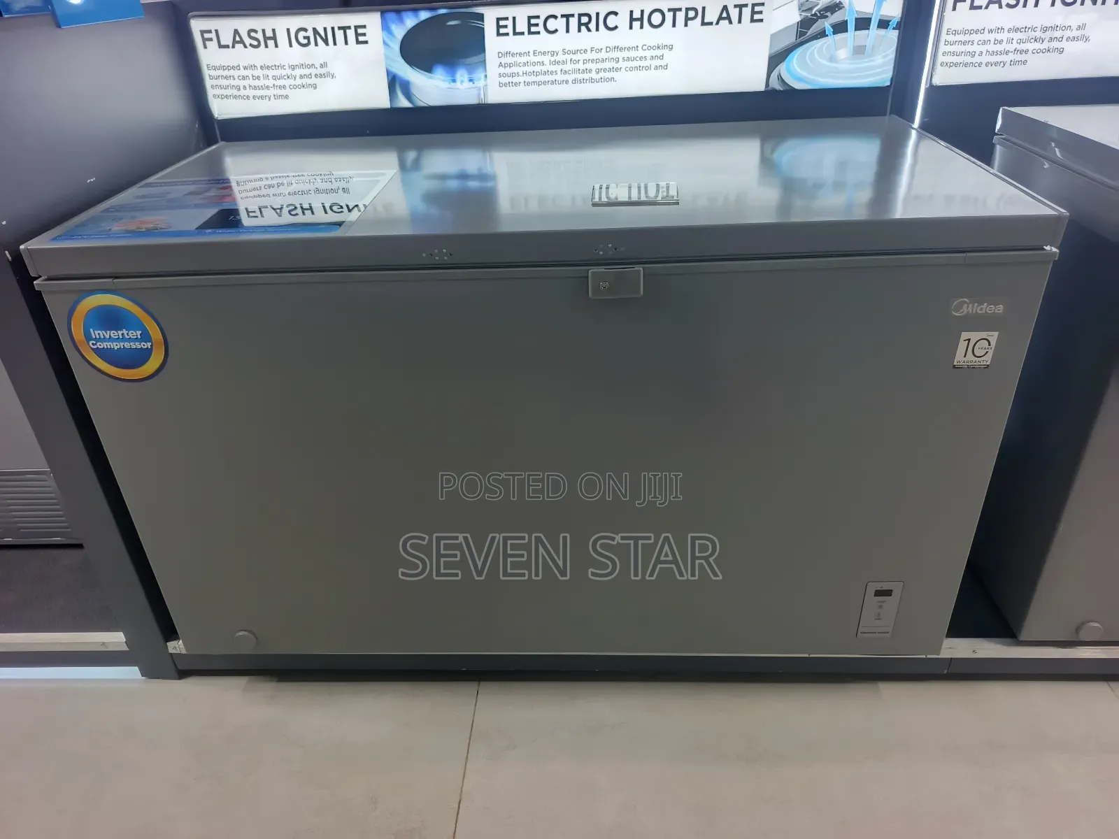 Midea Inverter Chest Freezer FRZ564-INV 418L