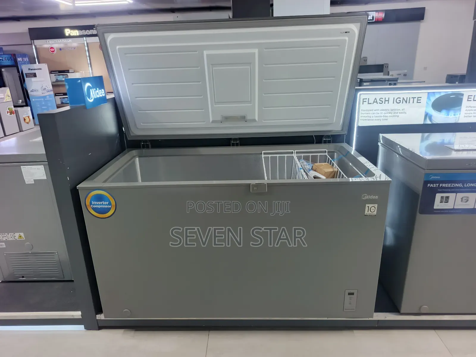 Midea Inverter Chest Freezer FRZ564-INV 418L