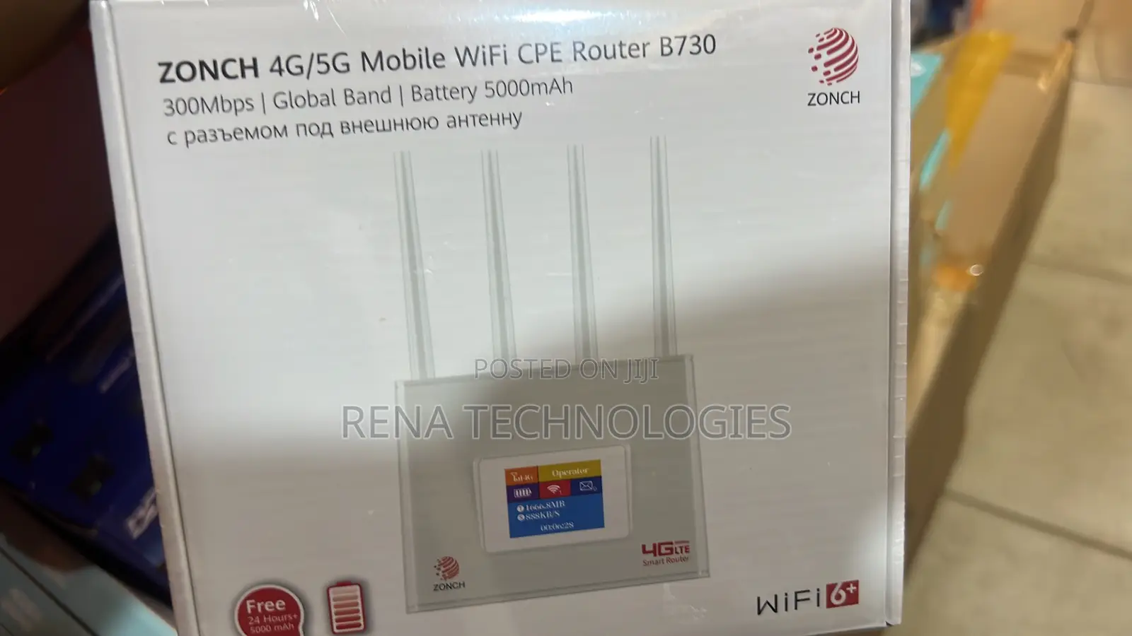 Zonch 4g/5g Mobile Wifi Cpe Router R6575