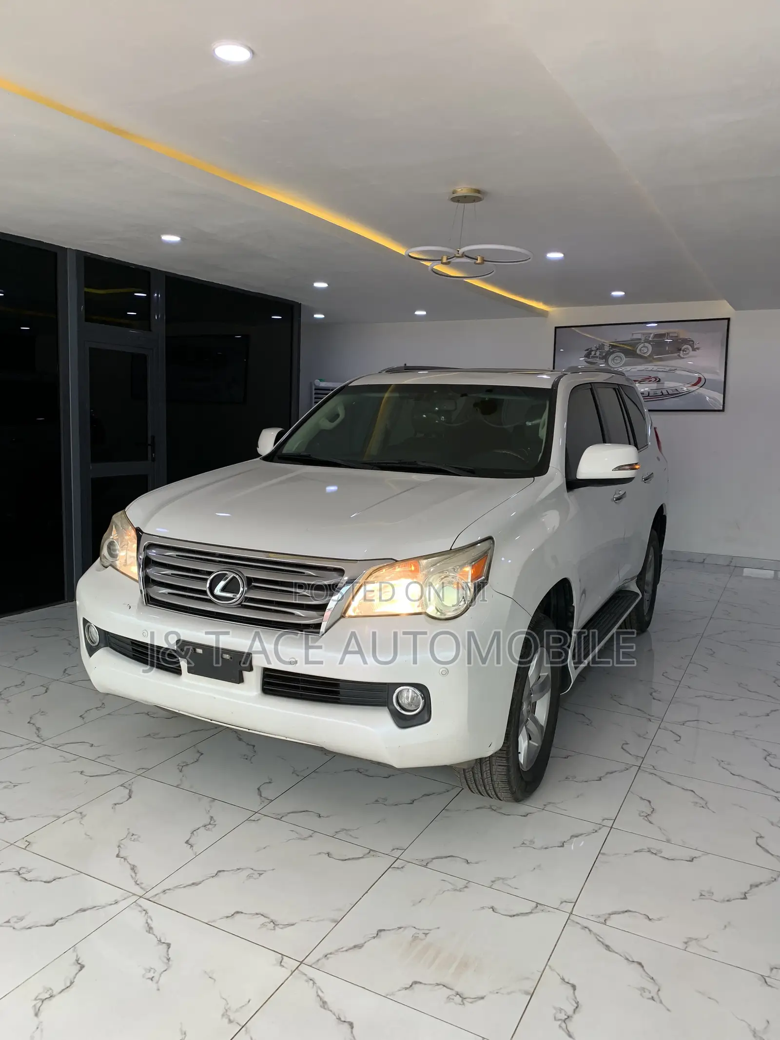 Lexus GX 2011 White