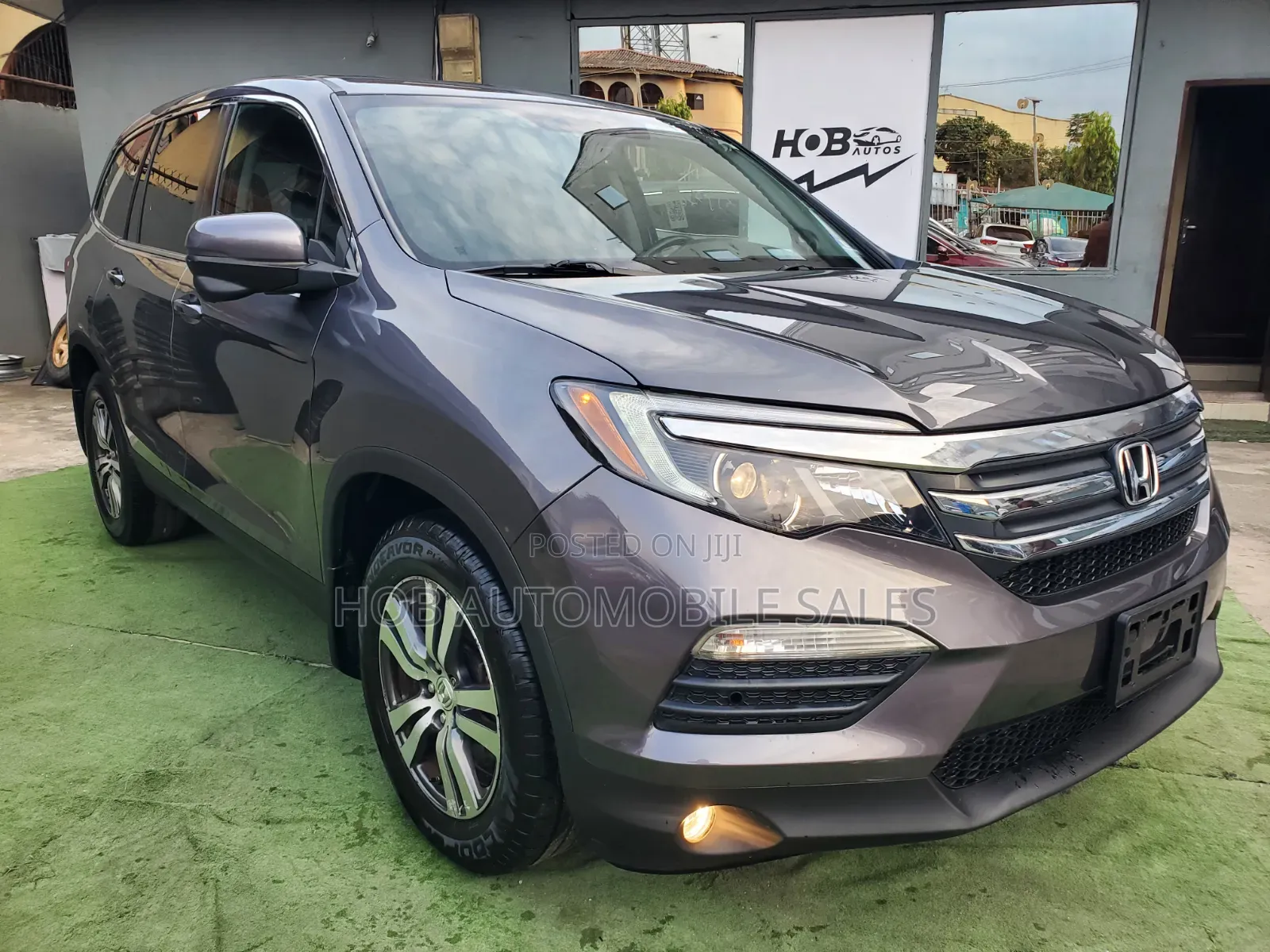 Honda Pilot EX-L 4dr SUV 4WD (3.5L 6cyl 5A) 2017 Gray