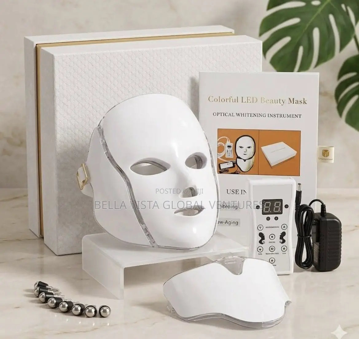 7 Colors Led Facial Beauty Mask Skin Rejuvenationphoton Mask