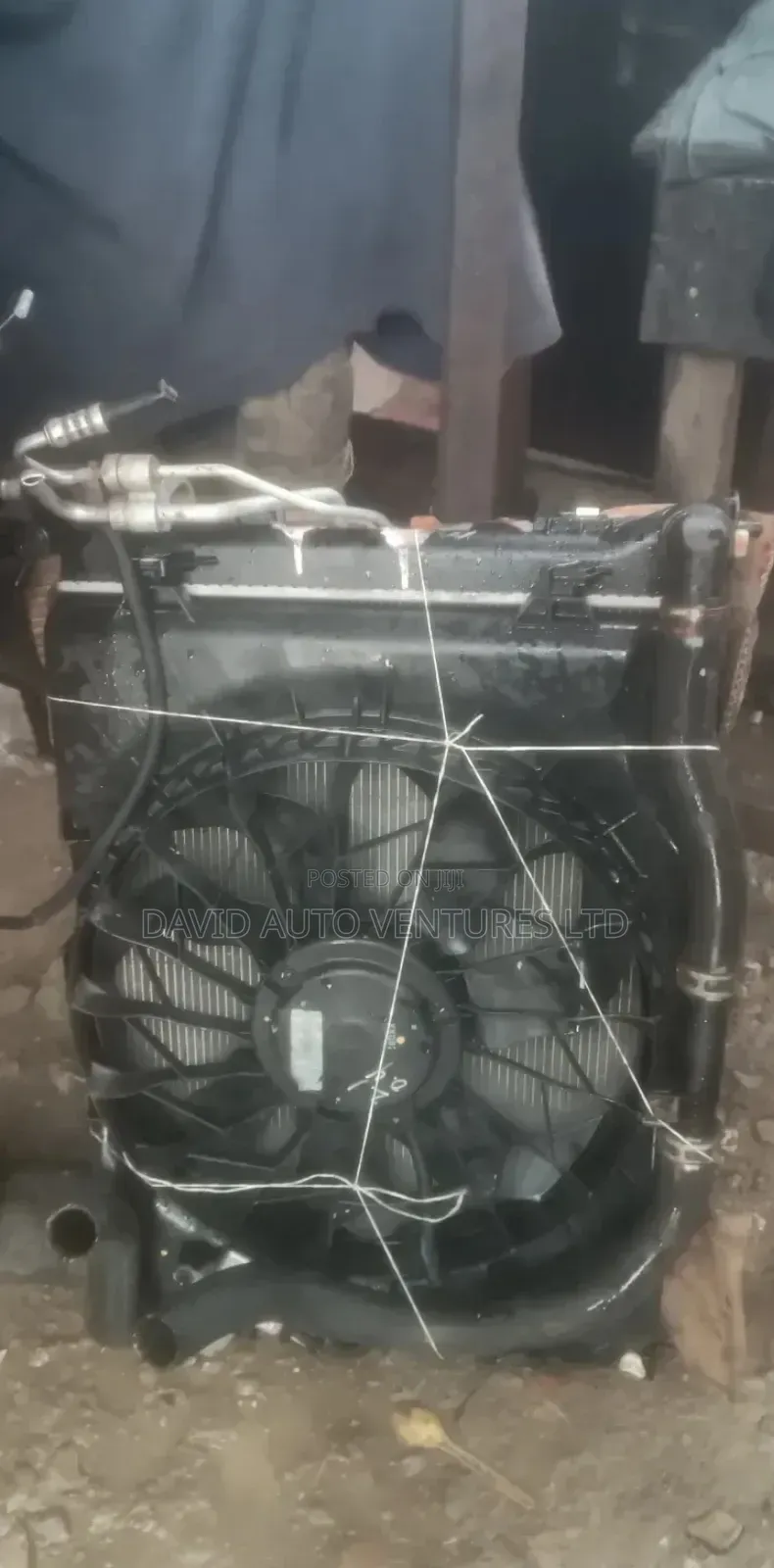 Kia Optima 2018 Model Complete Radiator Fan and Condenser