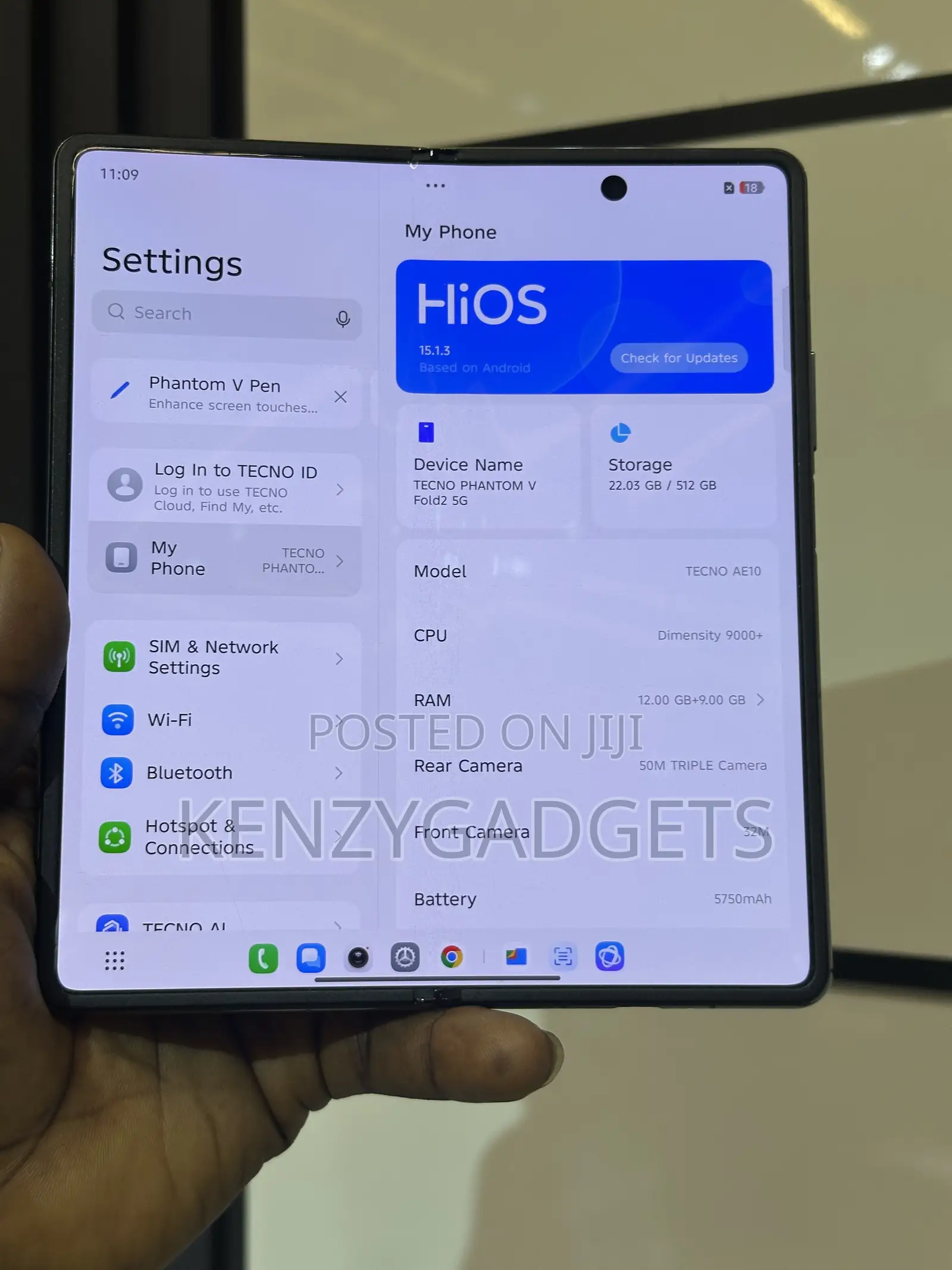 Tecno Phantom V Fold 2 512 GB