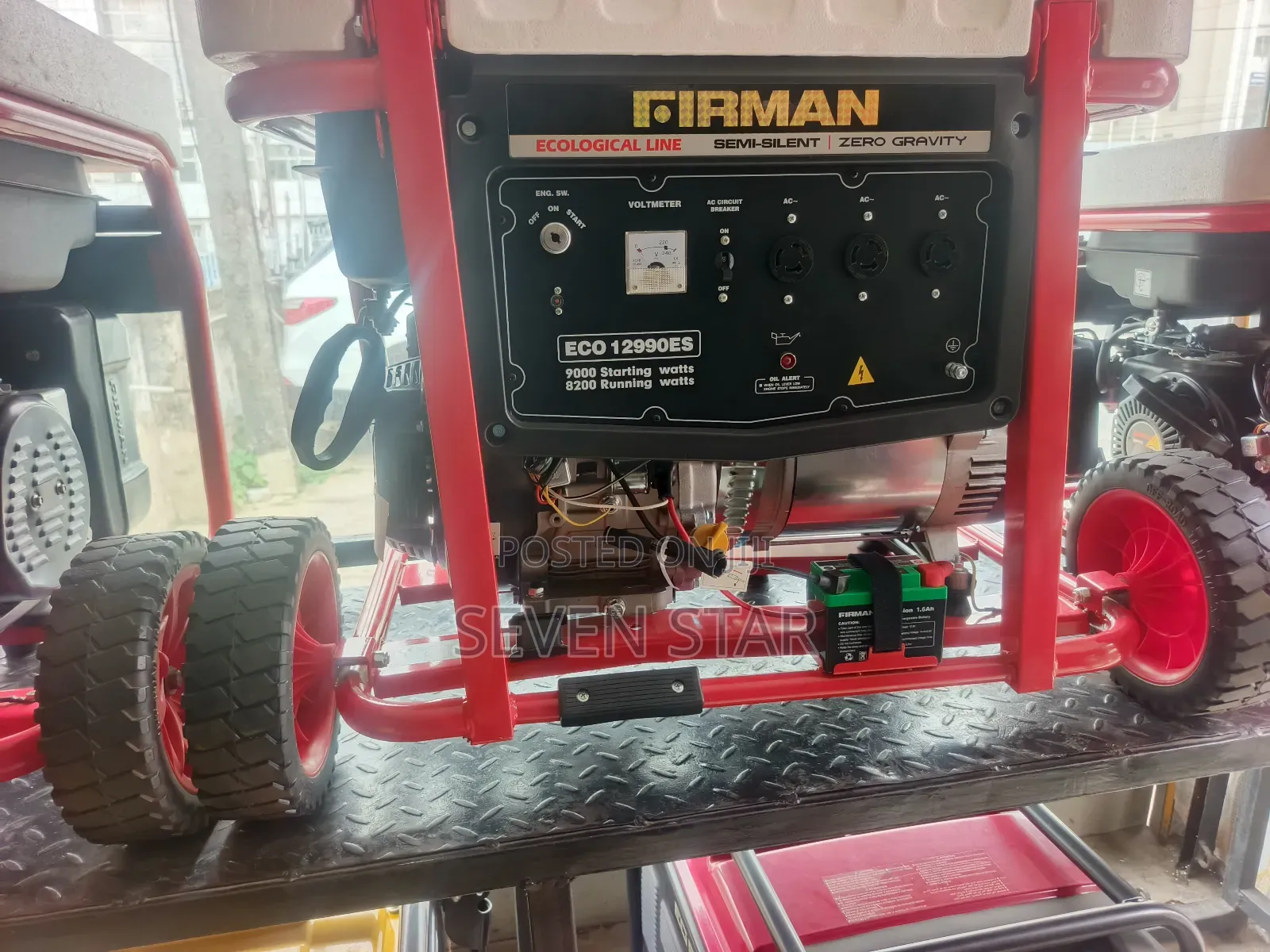 Firman Generator Eco12990ES 9000watt, 9kva Generator With Key Starter