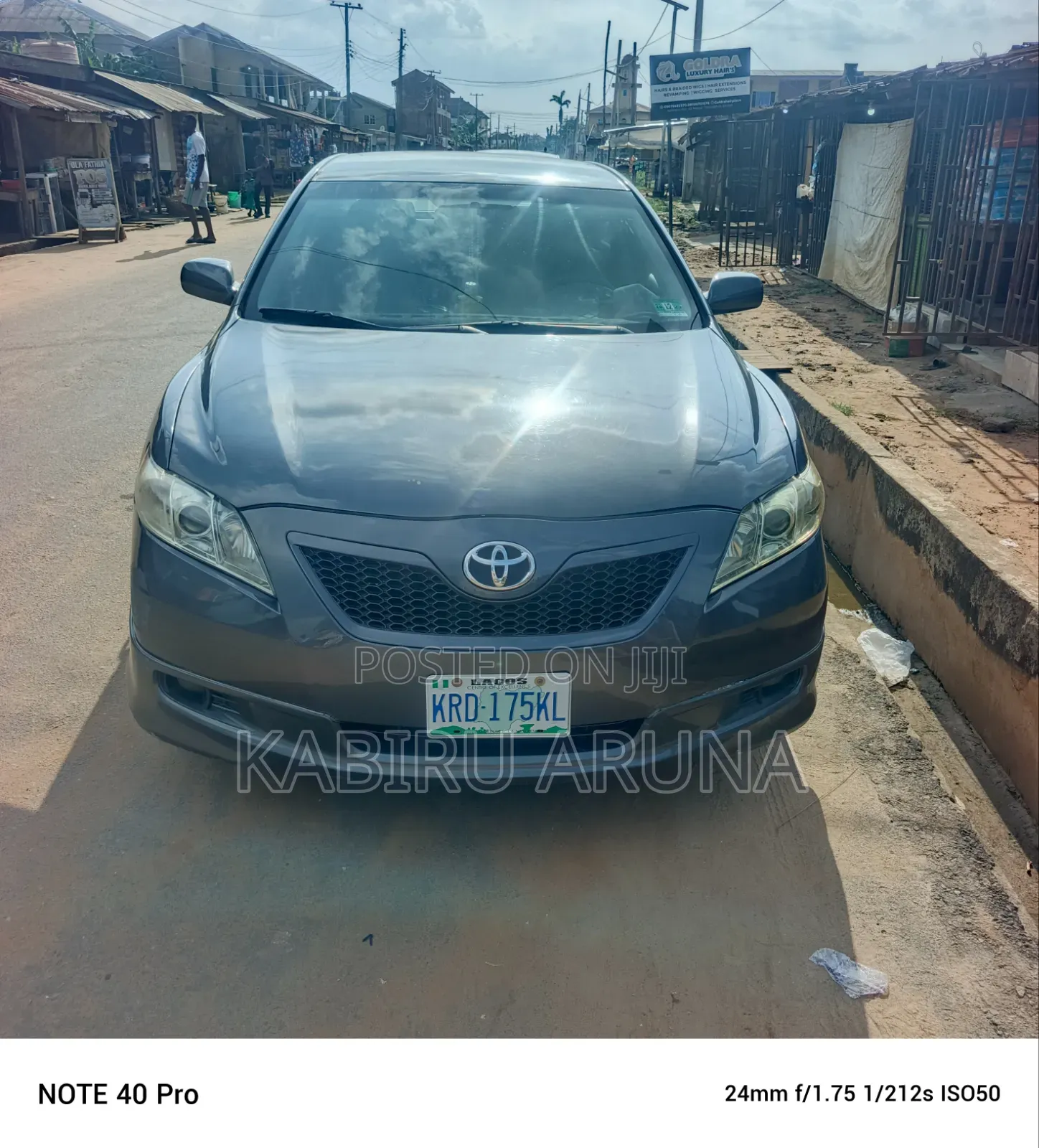 Toyota Camry 2008 Gray