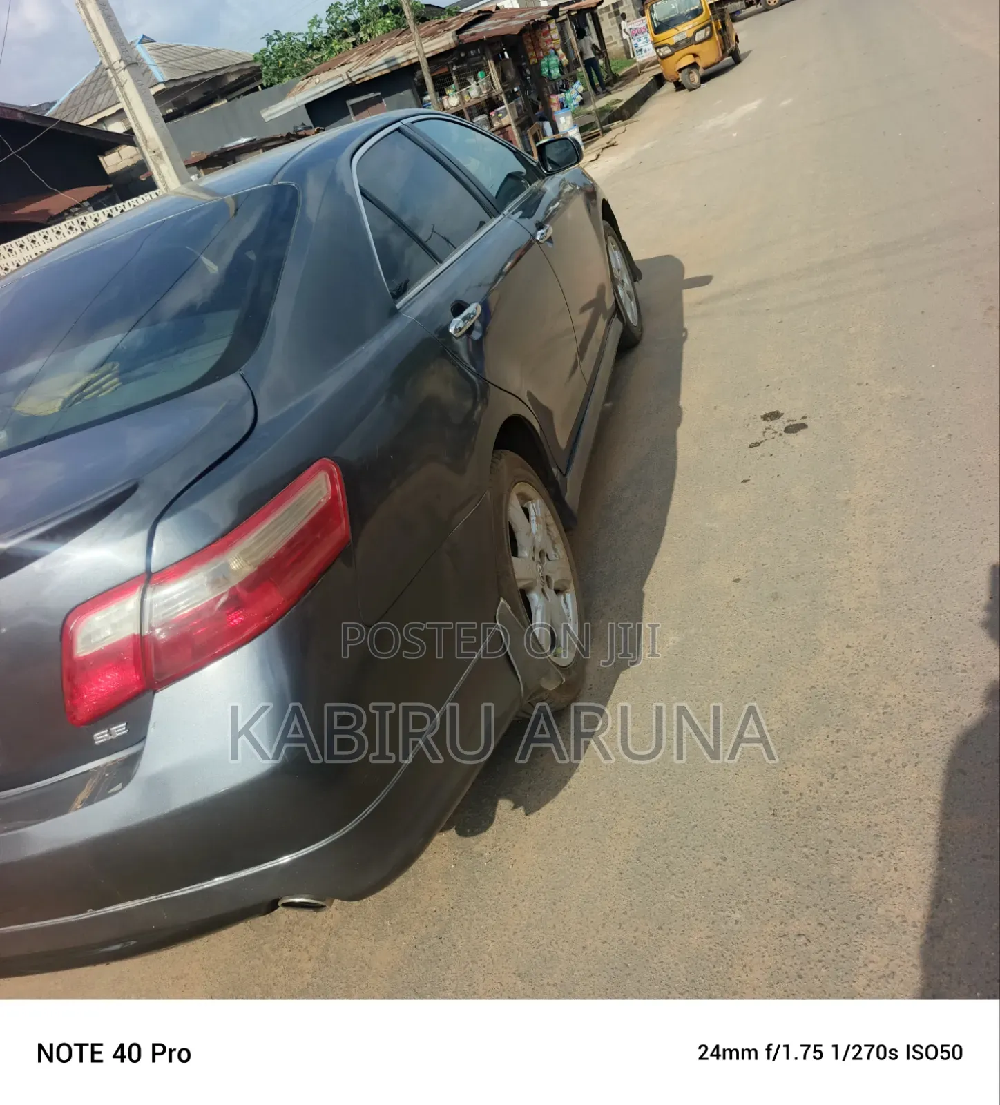 Toyota Camry 2008 Gray