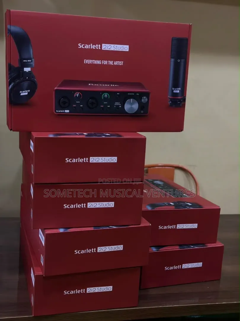 Focusrite Scarlett 2i2 Studio