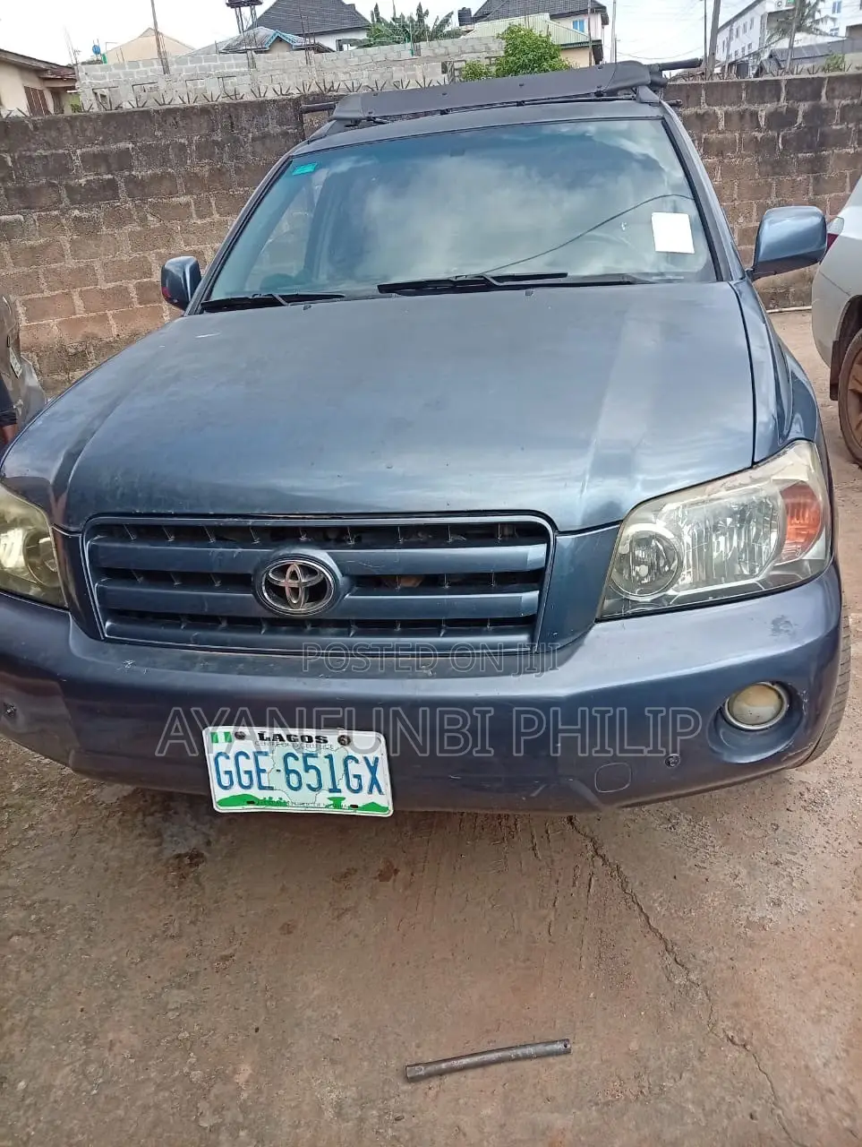 Toyota Highlander Limited V6 4x4 2006 Blue