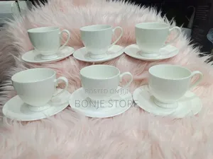 6 Pieces Saucer and Cup