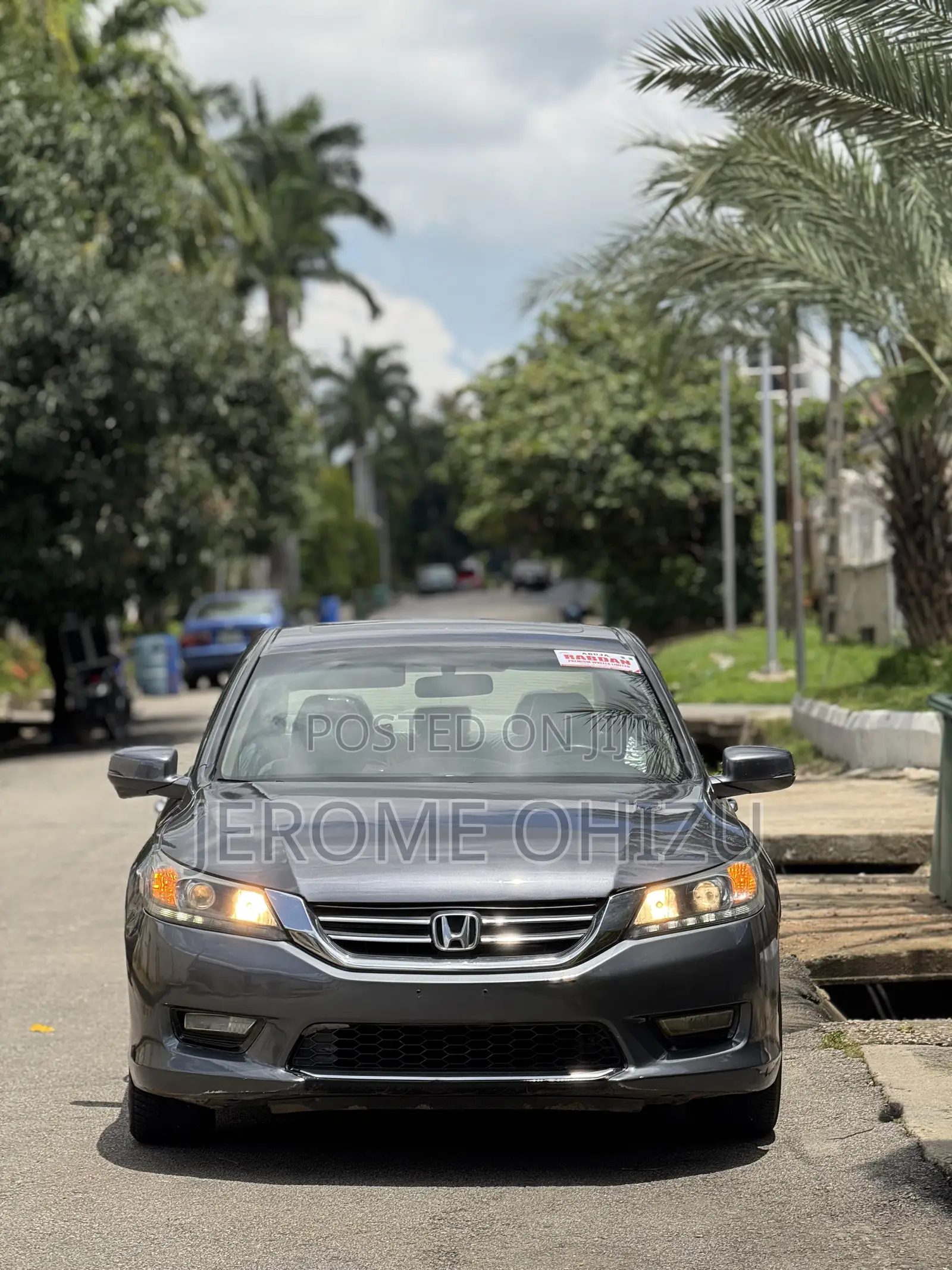 Honda Accord EX-L 4dr Sedan w/Navigation (2.4L 4cyl CVT) 2014 Gray