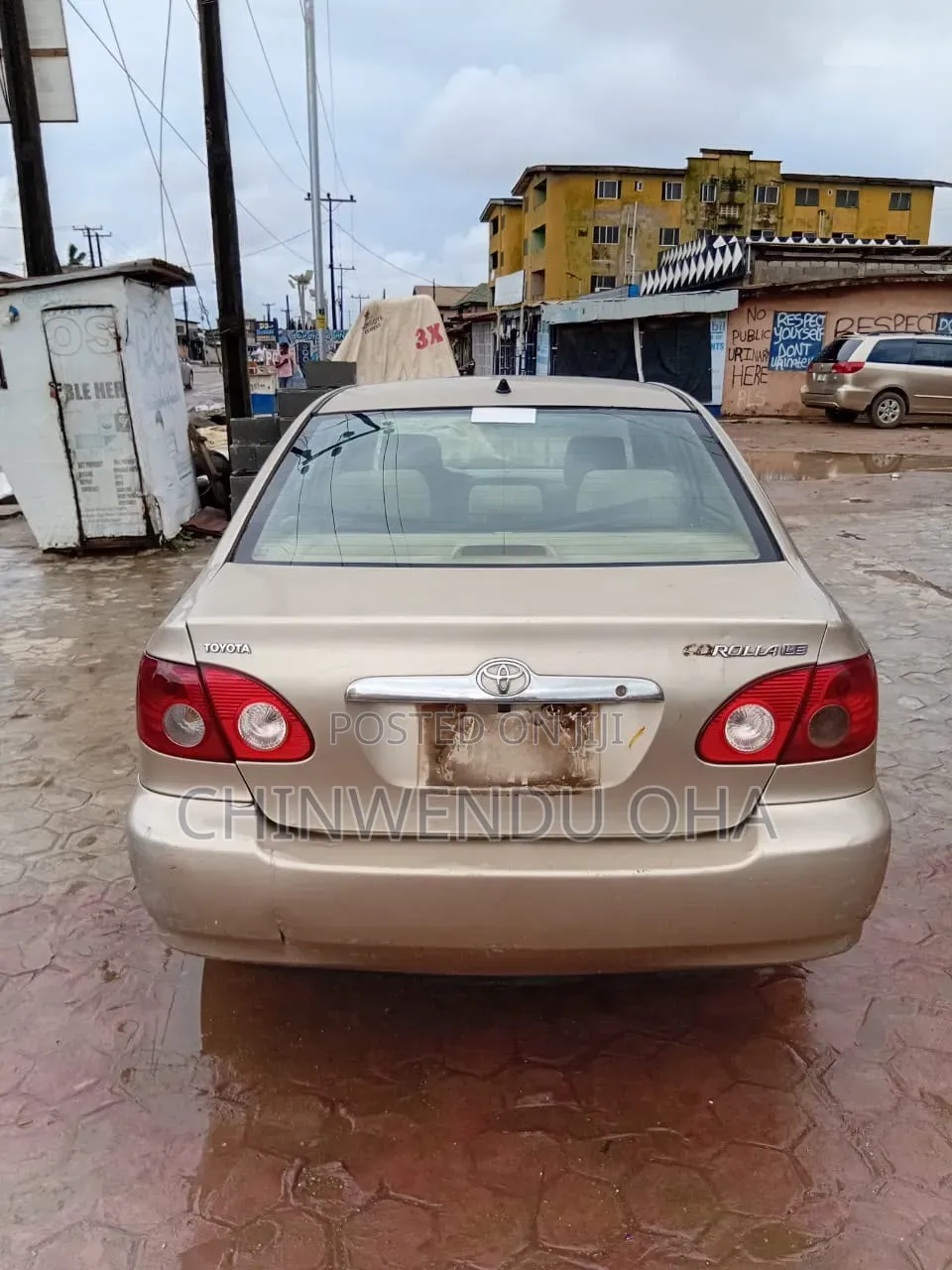 Toyota Corolla 2007 Gold