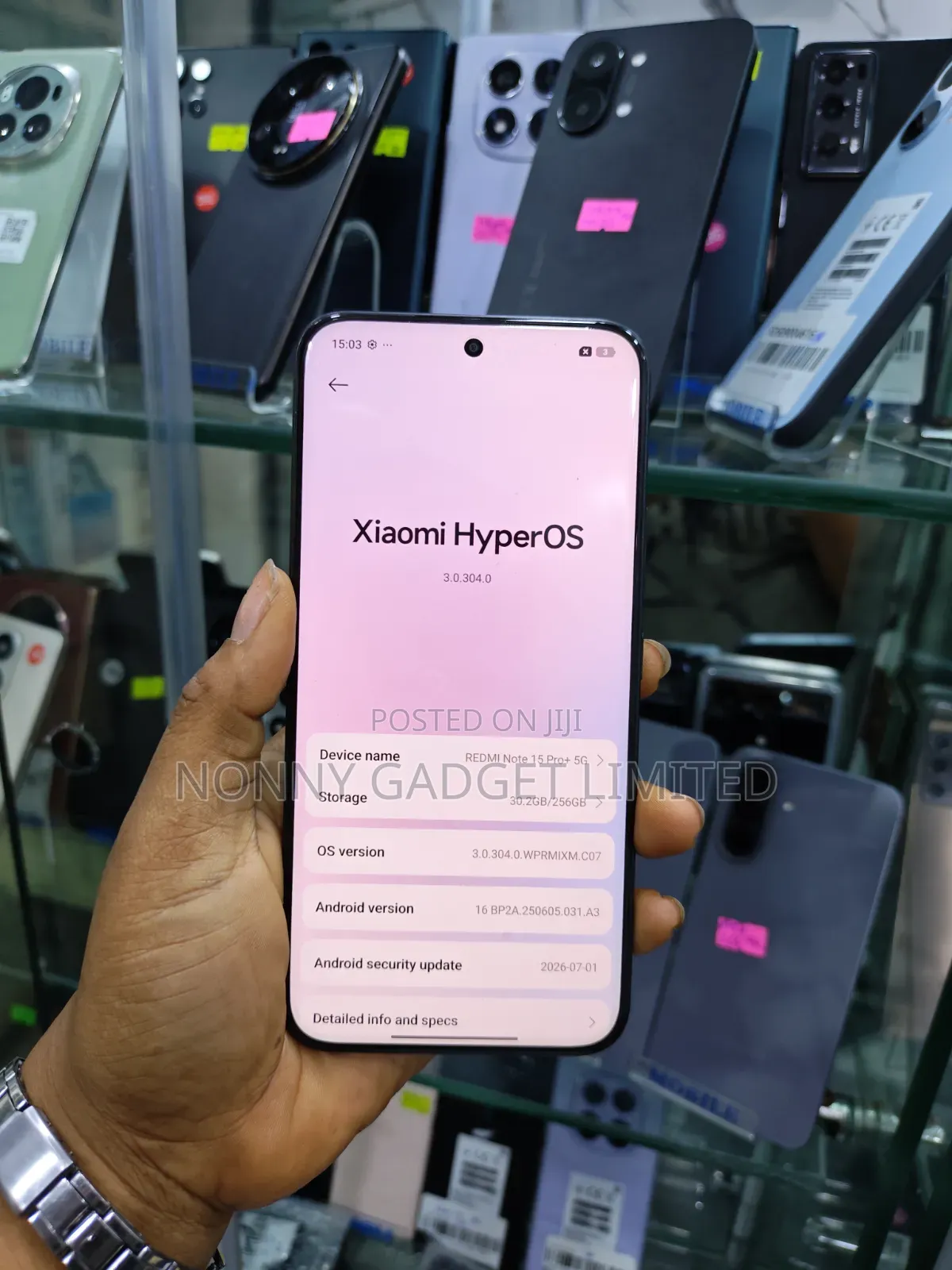 Xiaomi Redmi Note 15 Pro+ 256 GB Black