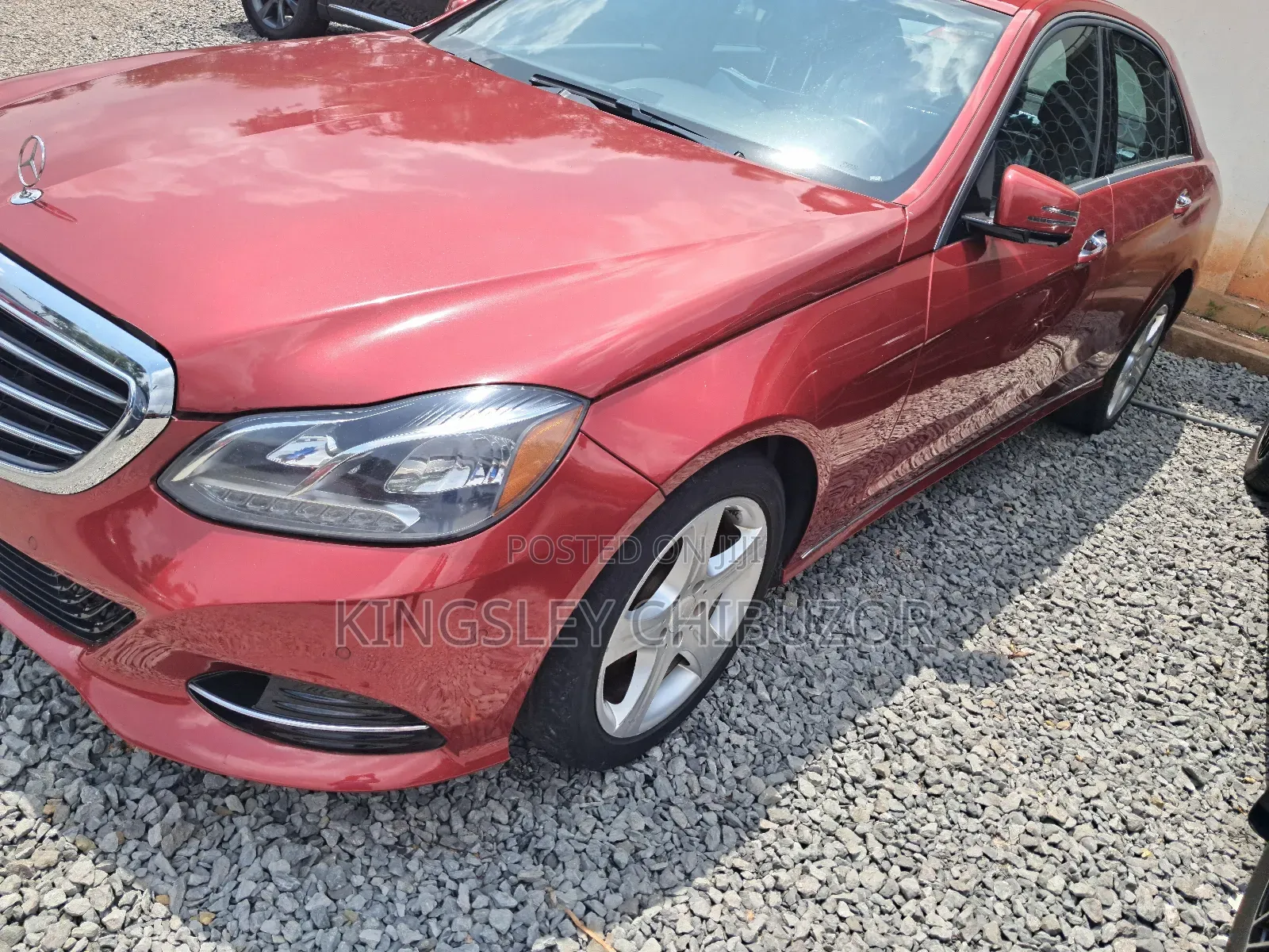 Mercedes-Benz E-Class 2015 Red
