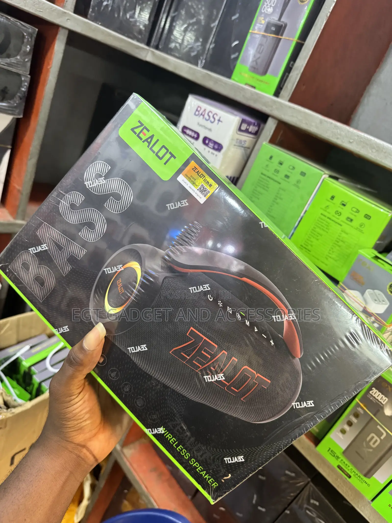 Zealot P12 60W Portable Handheld Outdoor RGB Bluetooth
