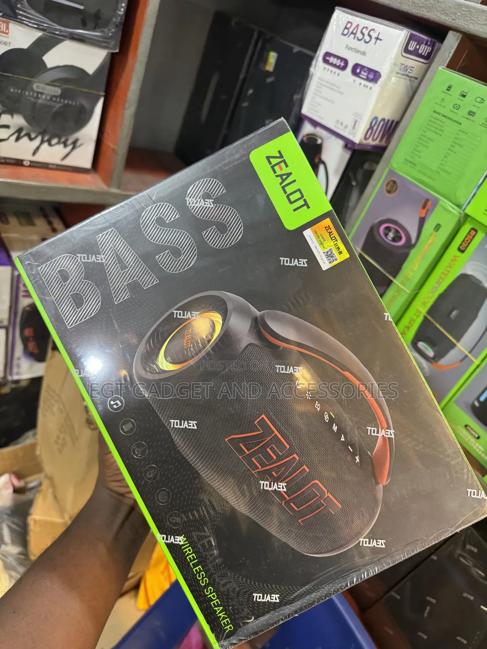 Zealot P12 60W Portable Handheld Outdoor RGB Bluetooth