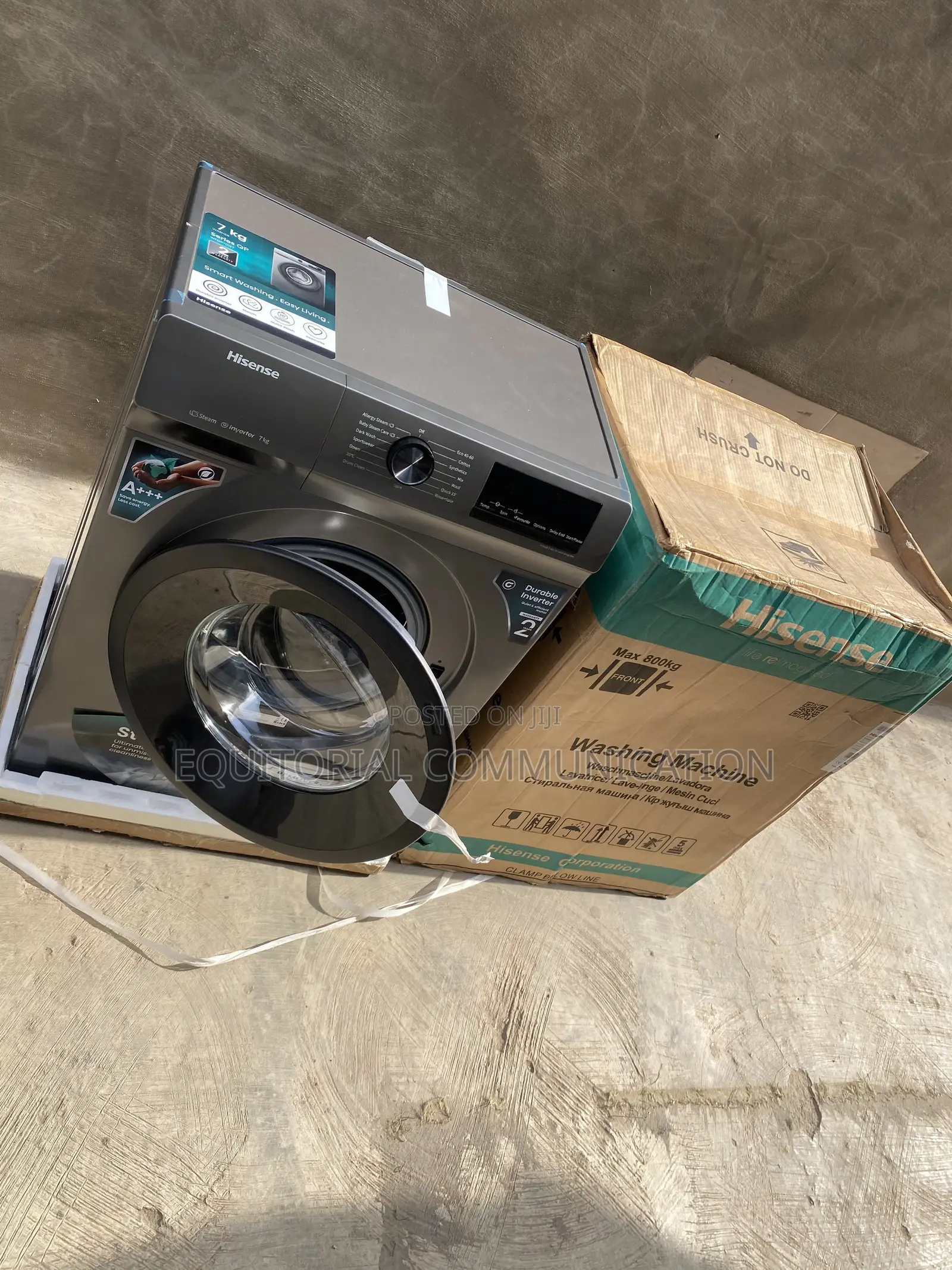 Hisense WFQP7012T 7KG Automatic Front Loader With Quick Wash