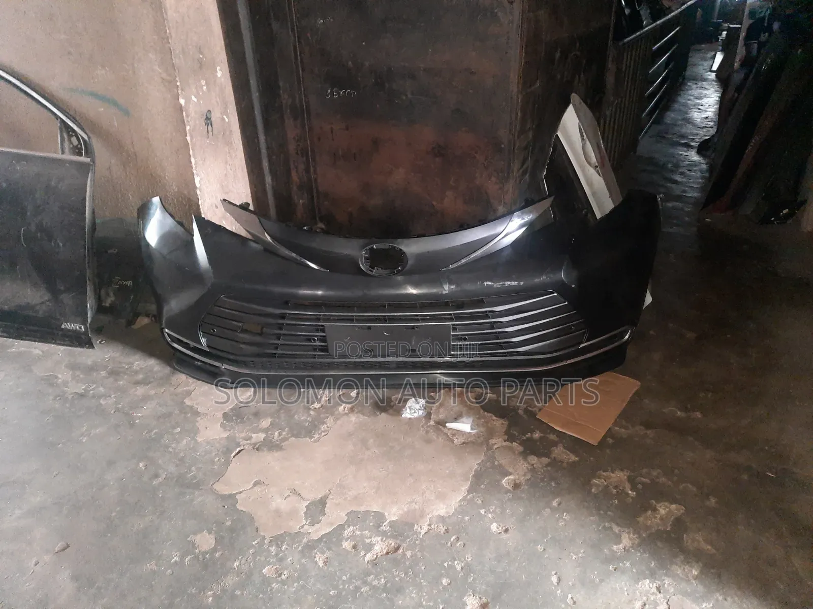 Complete Front Bumper Sienna 2020 2022 2023 2024 2025