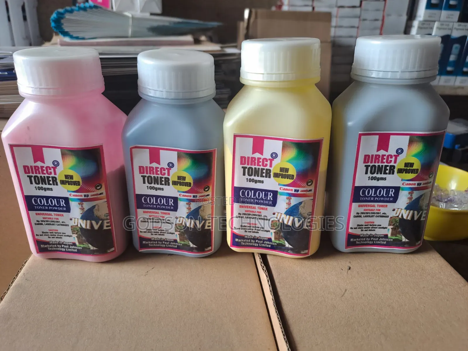 Direct Colour Toner Powered