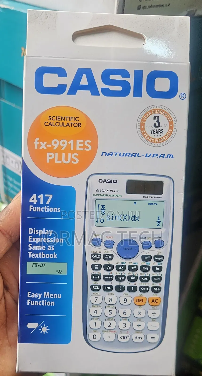 Casio Fx991es Plus Scientific Calculator