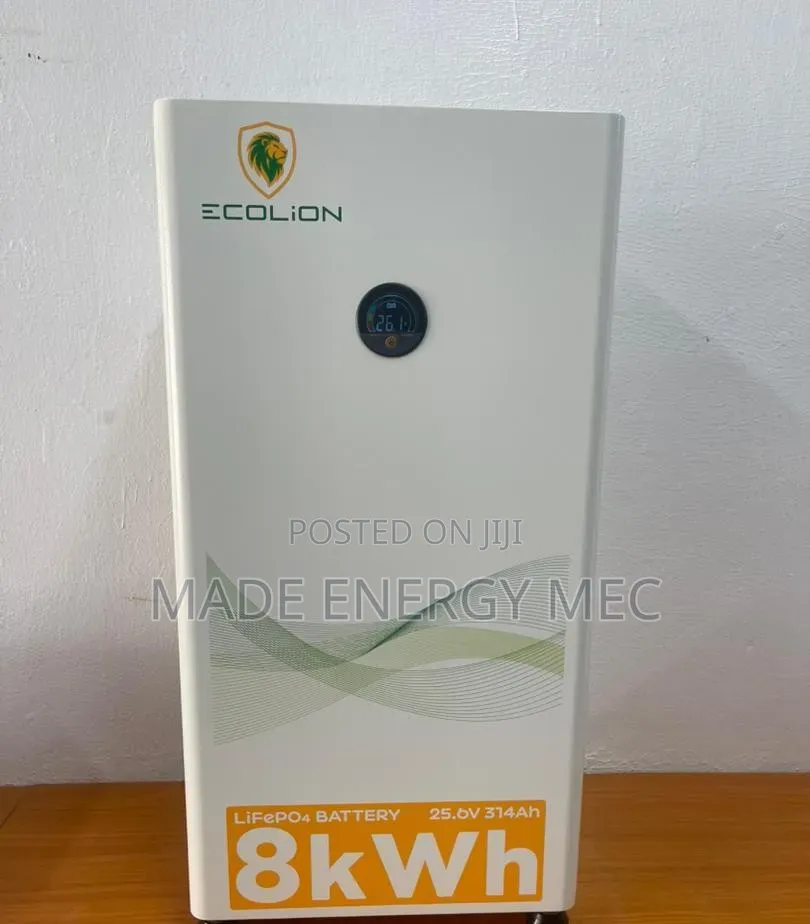 Ecolion 8kWh 25.6V 314Ah LiFePO4 Lithium Battery