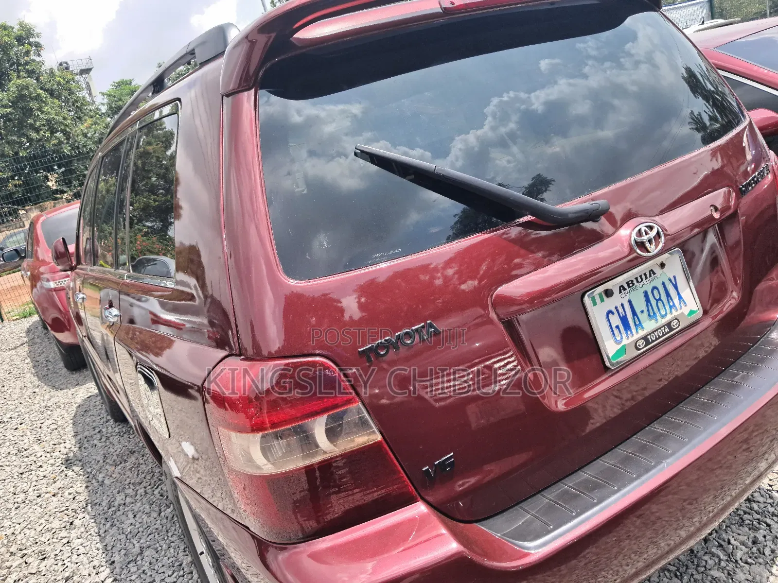 Toyota Highlander 2005 Red