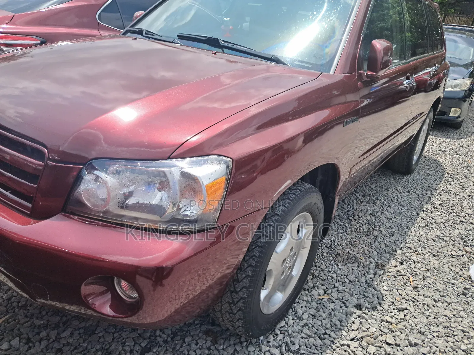 Toyota Highlander 2005 Red