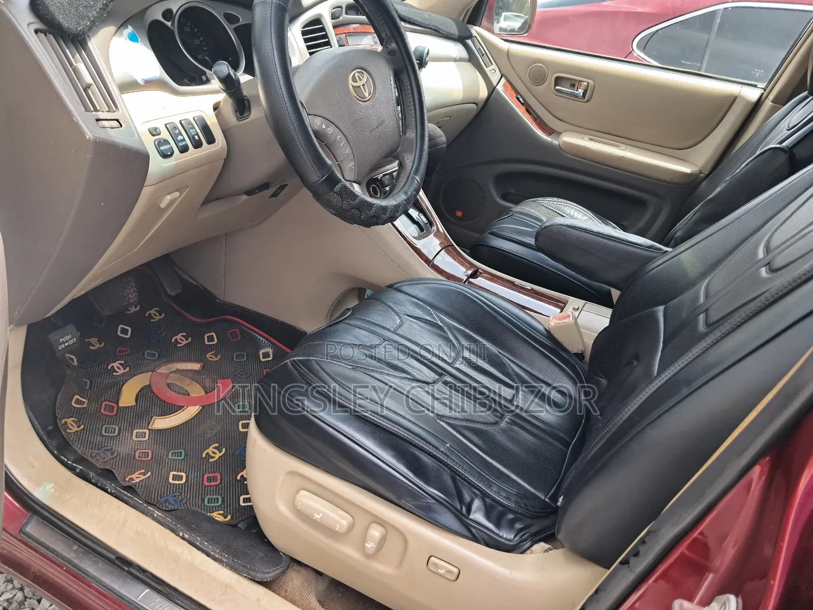 Toyota Highlander 2005 Red