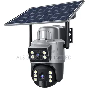 HD Lens Solar PTZ Camera 4k Ultra