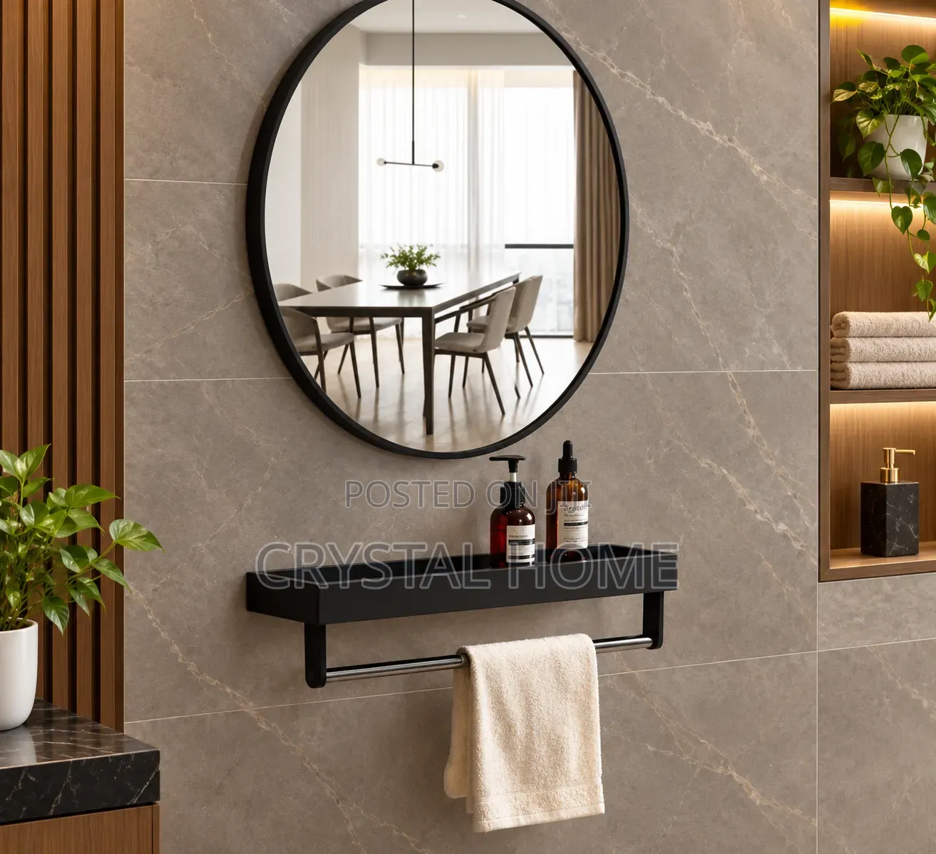 Mirror With Shelf