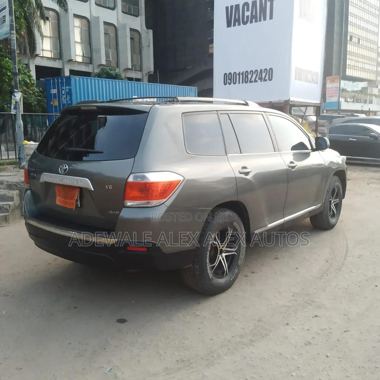 Toyota Highlander 2009 Gray