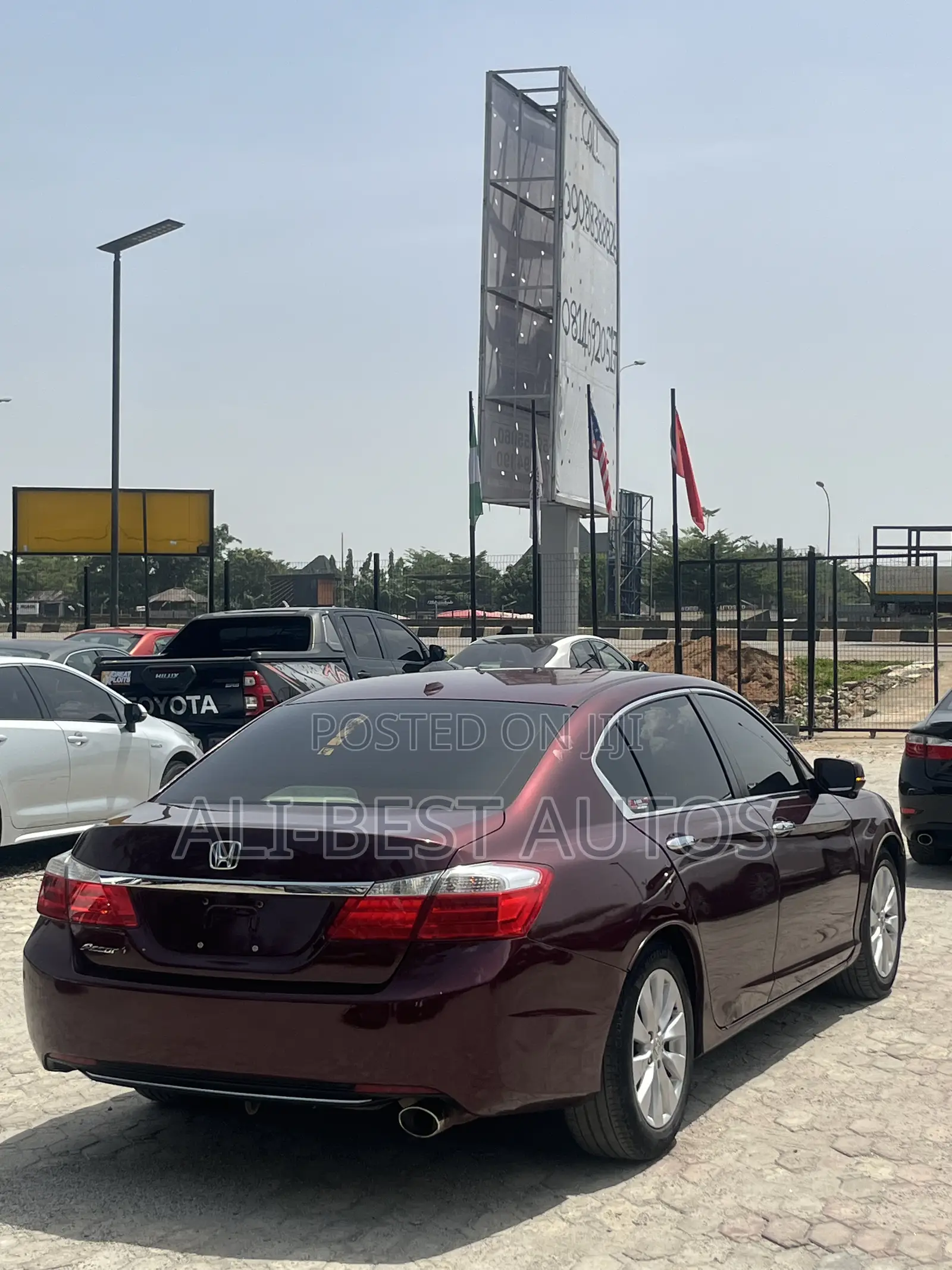 Honda Accord EX 2dr Coupe FWD (2.4L 4cyl 2A) 2013 Burgundy