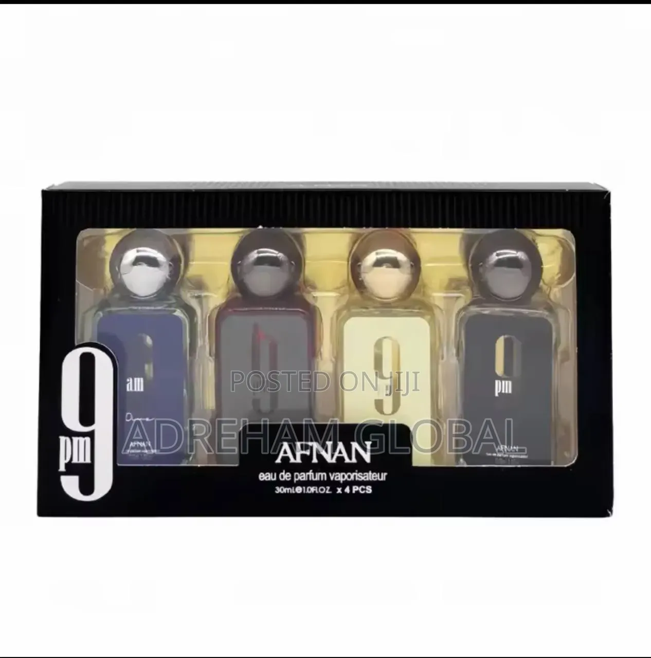 4pcs 9pm 30ML Parfum Set for Men &Women Arabic Long Lasting Perfume