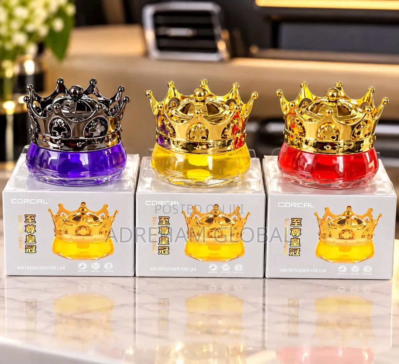 Crown Car Air Freshener
