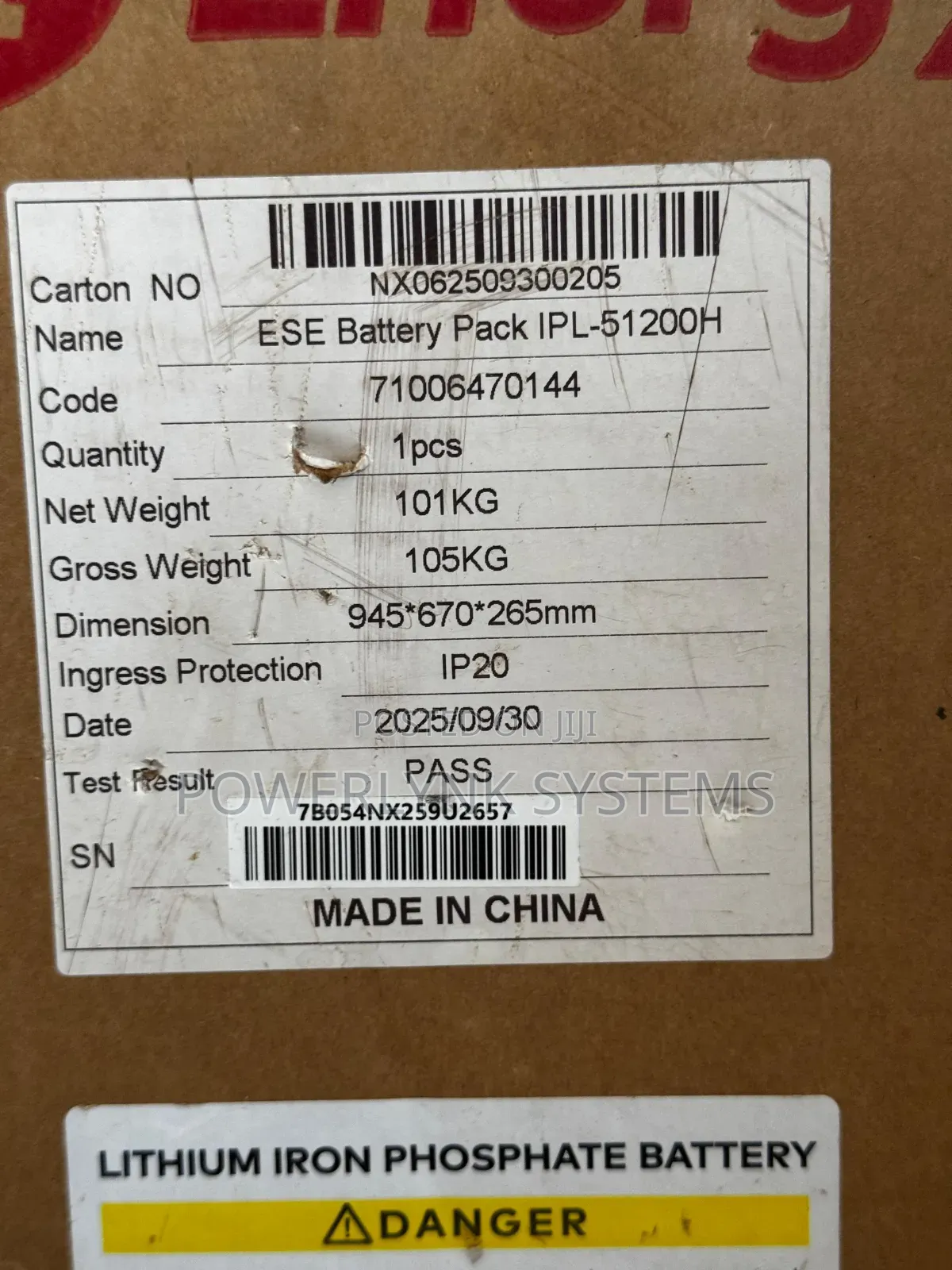 Itel 10kwh Lithium Battery 48v